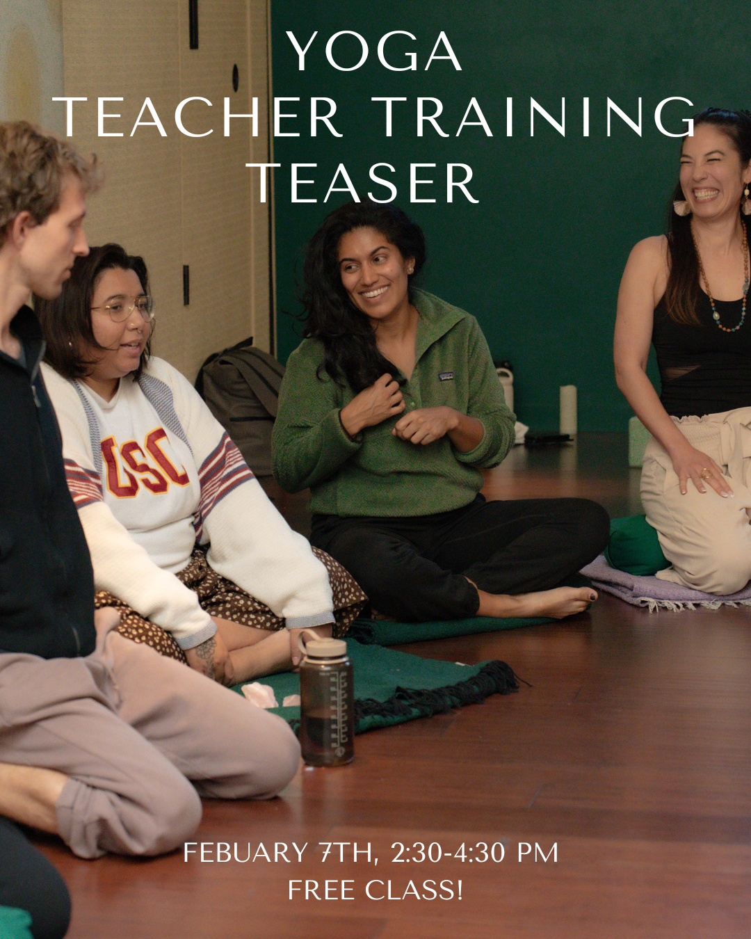 Yoga Teacher Training Teaser Class with YTT Staff