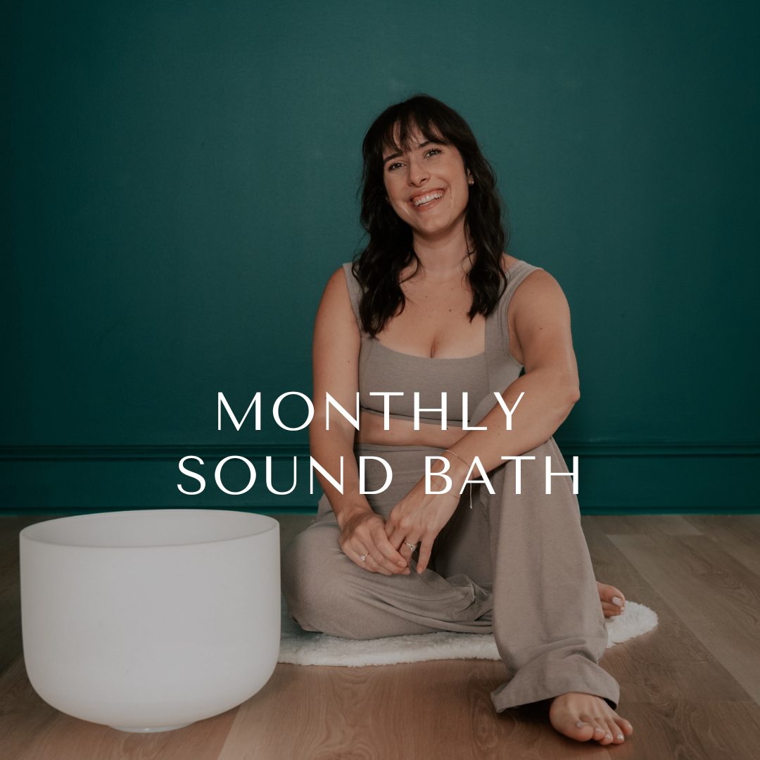 Monthly Sound Bath with Ashley Frabasilio