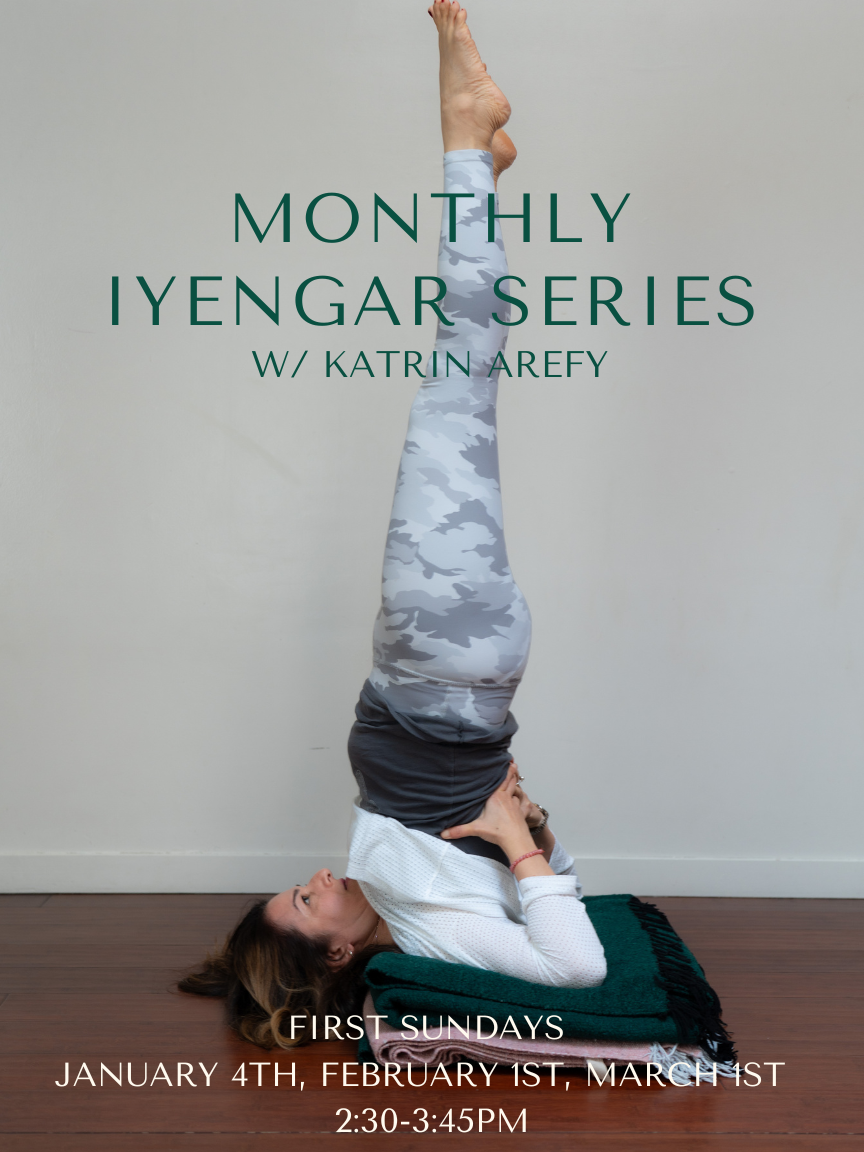 Monthly Iyengar Series with Katrin Arefy