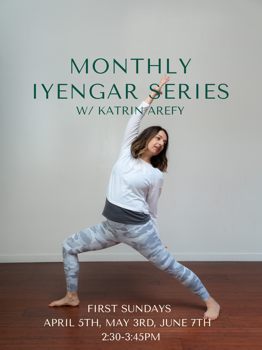 Monthly Iyengar Series with Katrin Arefy