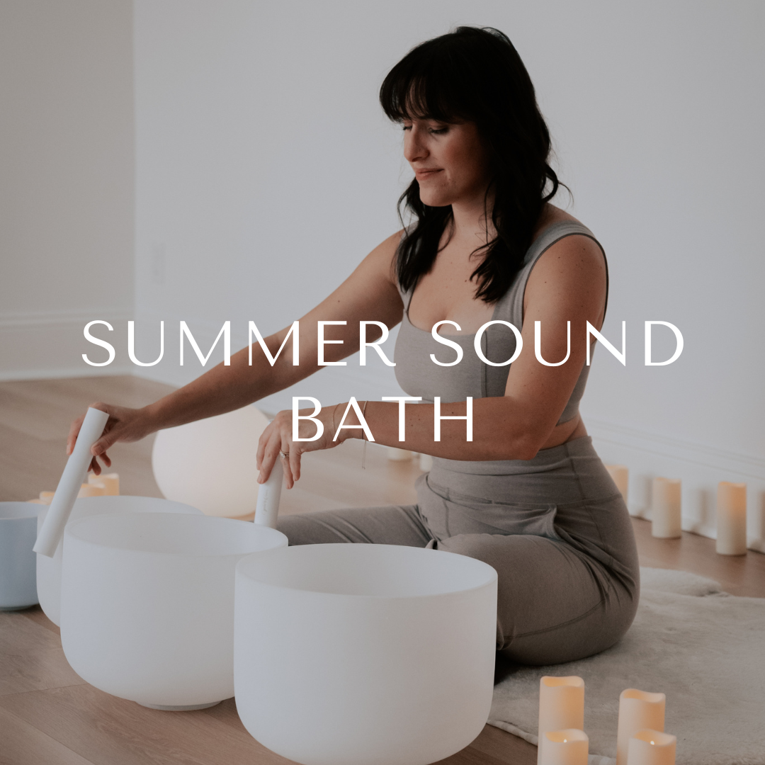 Summer Sound Bath with Ashley Frabasilio