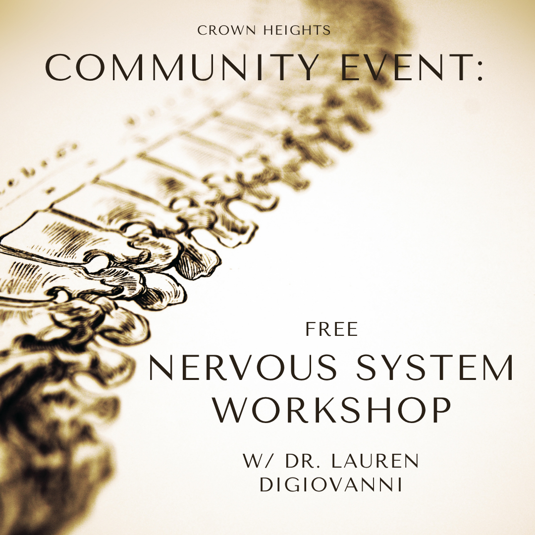 Community Event: Nervous System Workshop with Dr. Lauren DiGiovanni