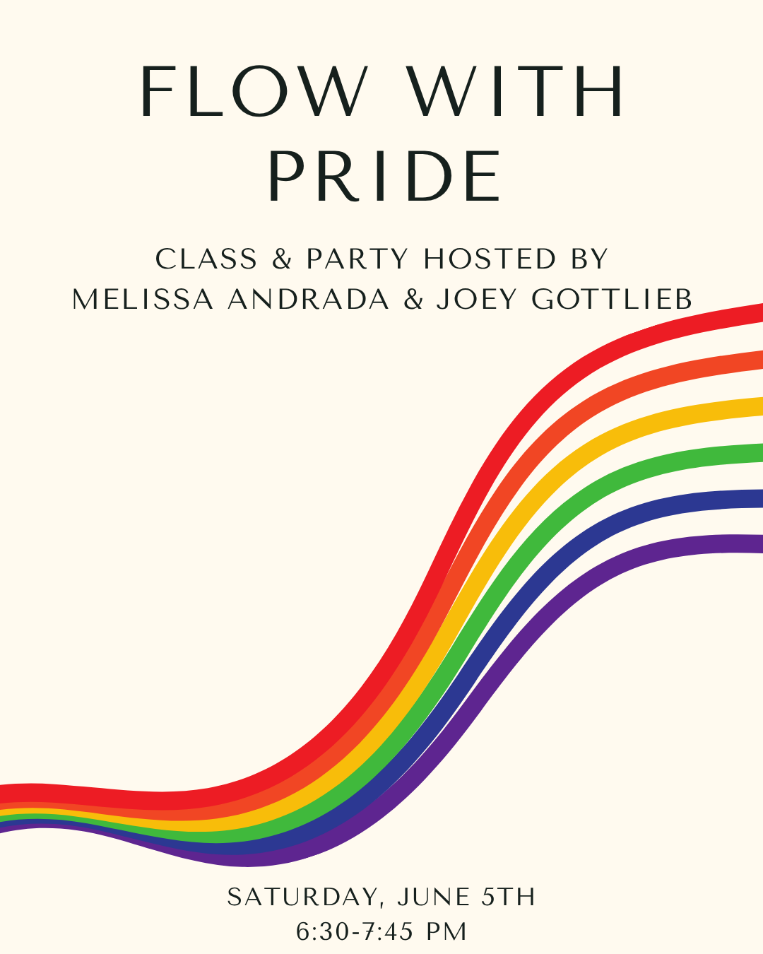 Flow with Pride with Mel Andrada and Joey Gottlieb