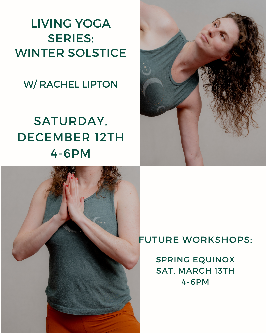 Living Yoga Series: Winter Solstice with Rachel Lipton