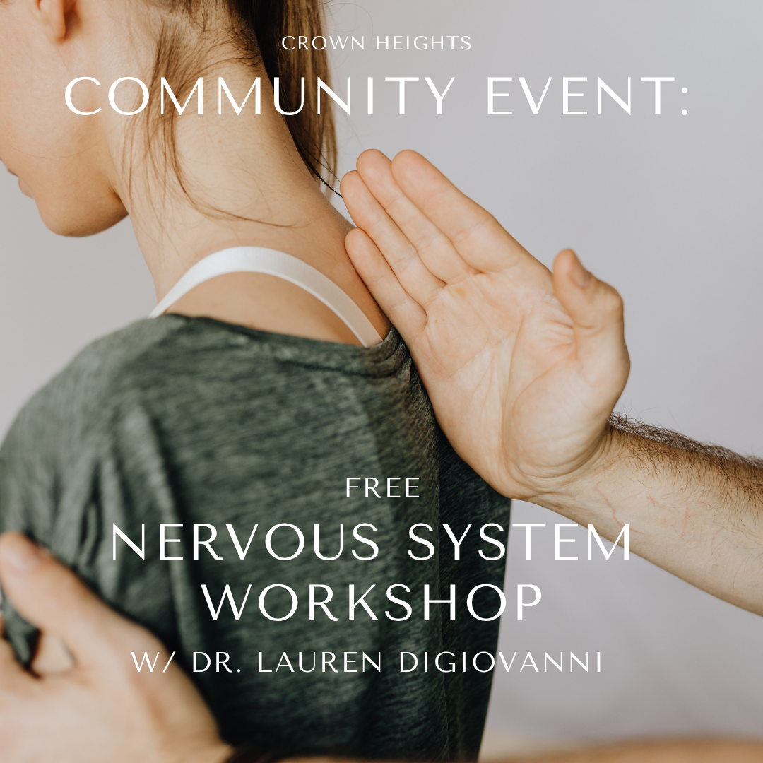 Community Event: Nervous System Workshop with Dr. Lauren DiGiovanni