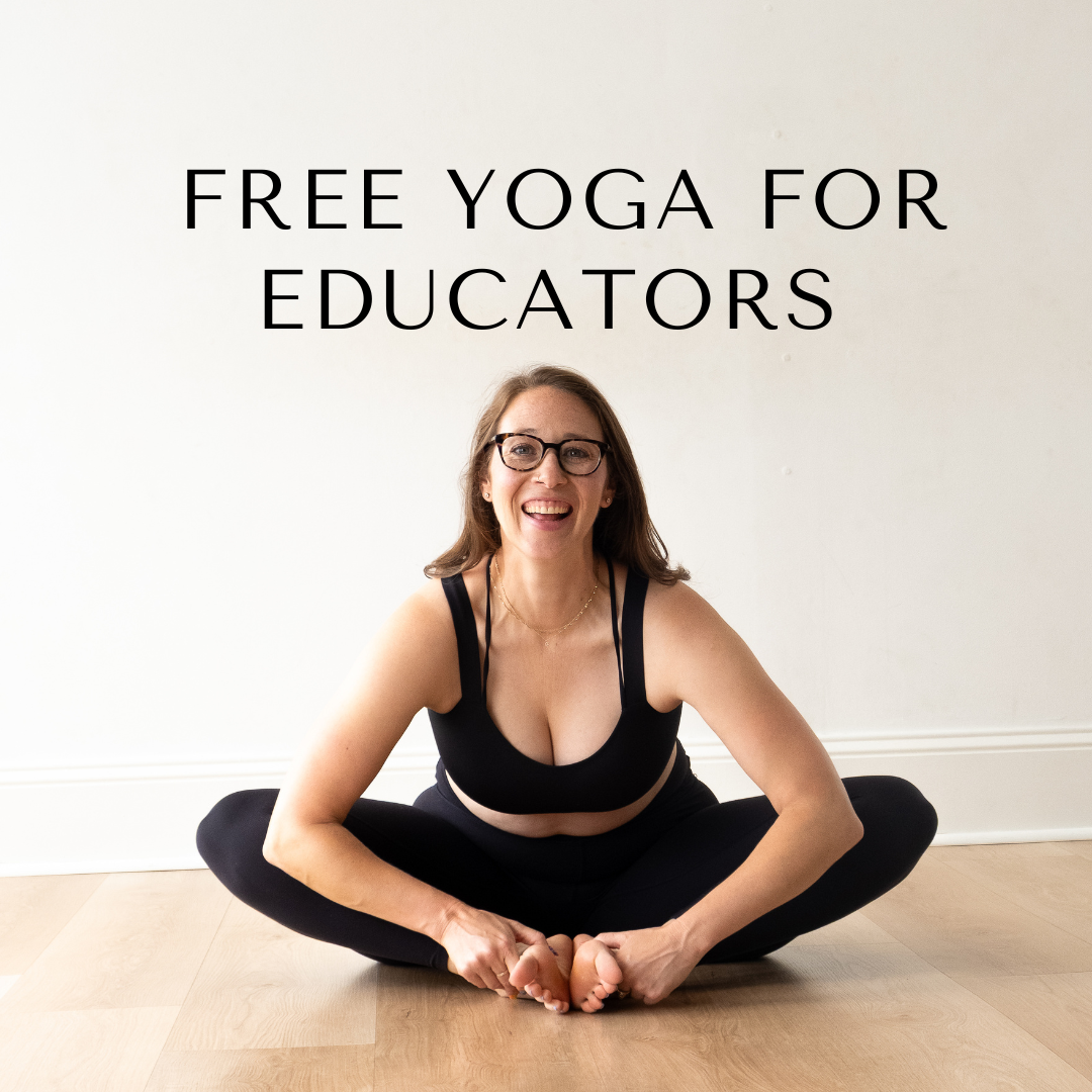 FREE! Yoga for Educators with Sophie Teitelbaum