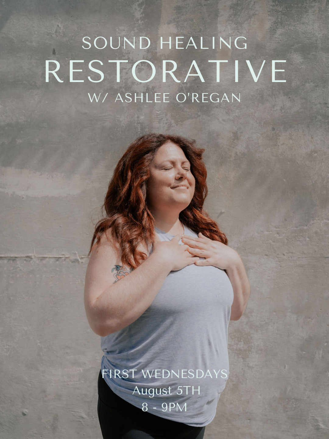 Sound Healing Restorative with Ashlee O'Regan