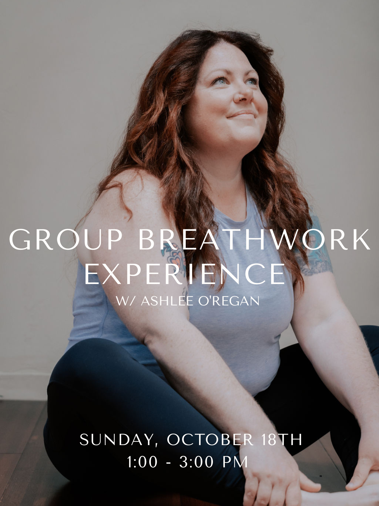 Group Breathwork Experience with Ashlee O'Regan
