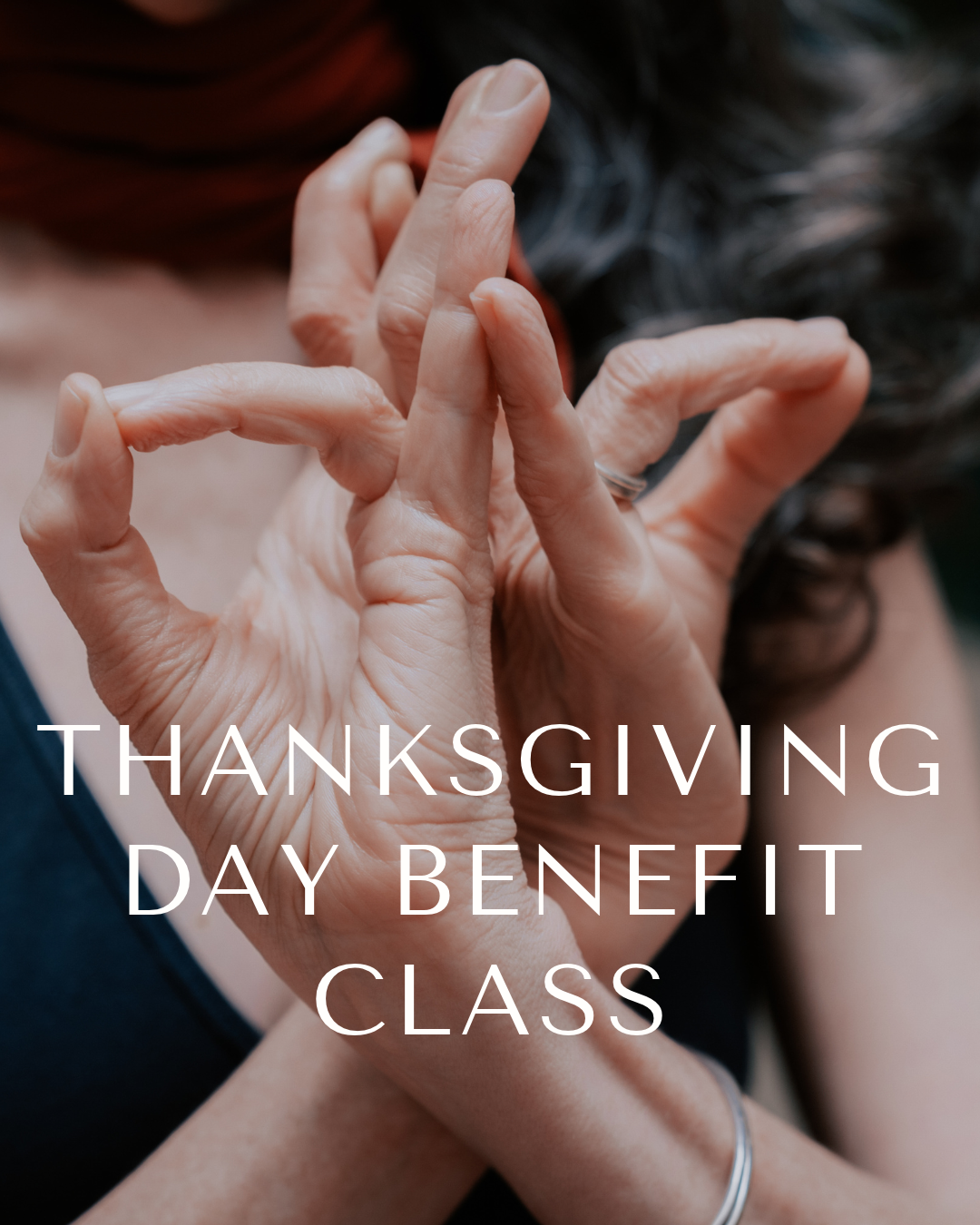 Thanksgiving Day Benefit Class with Ceri