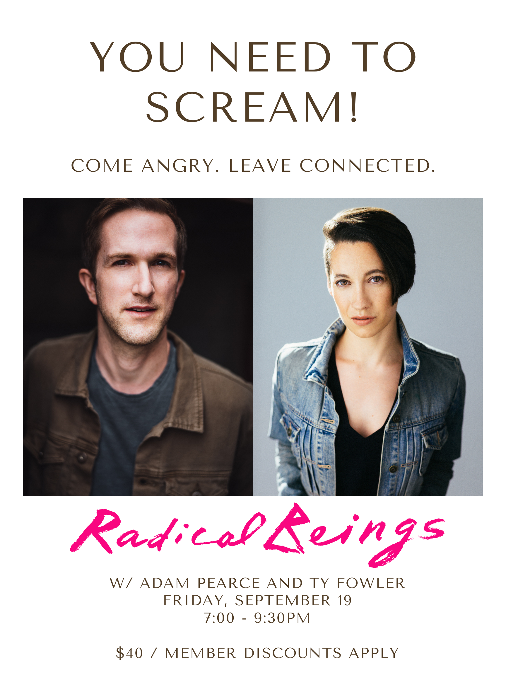 You Need to Scream with Adam Pearce & Ty Fowler