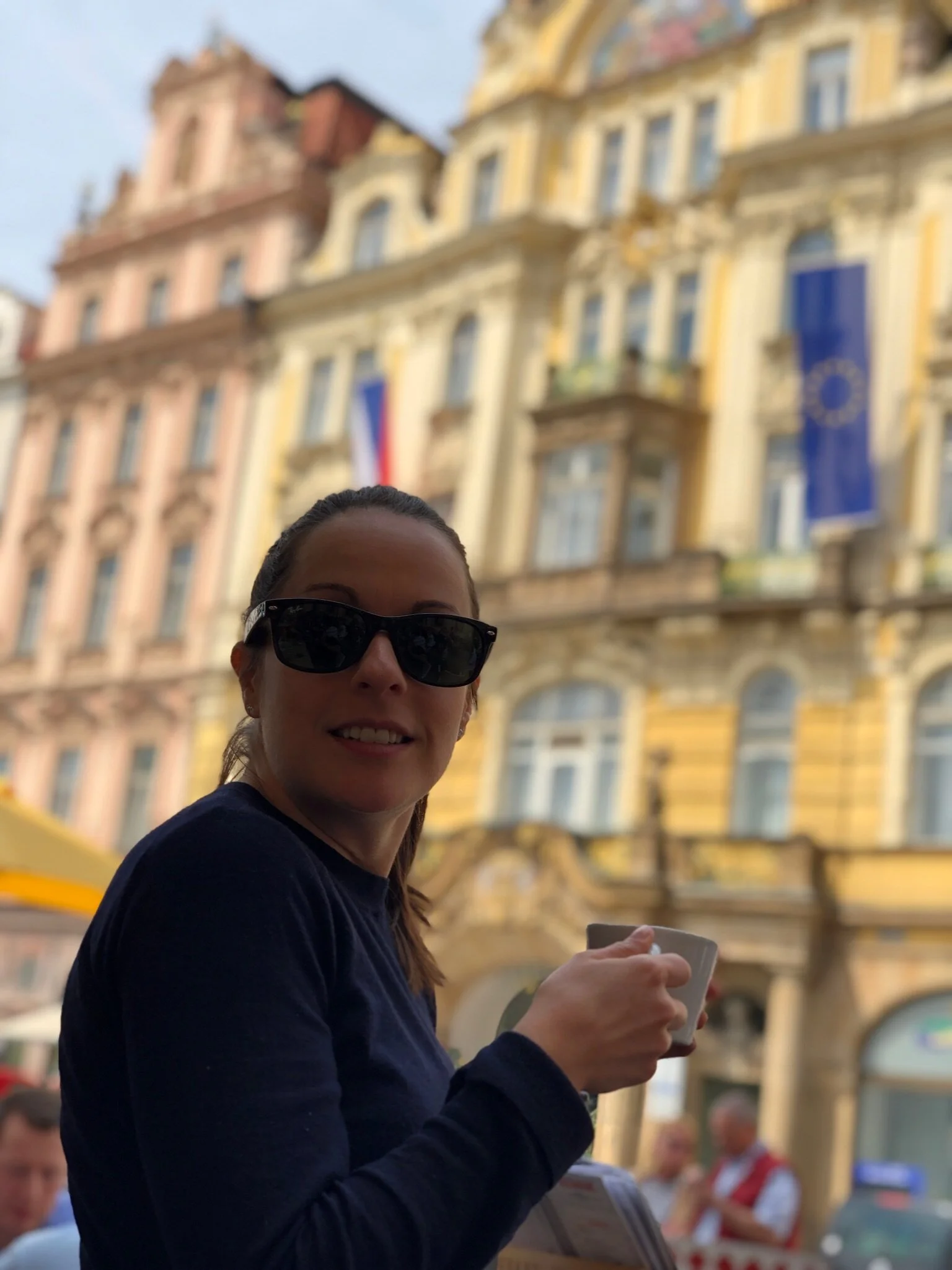 Katie in Prague