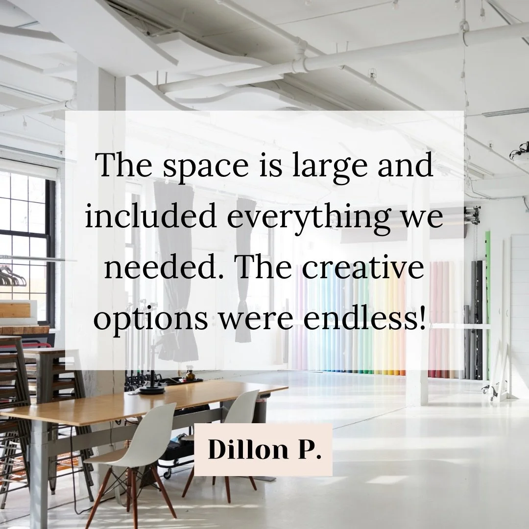 When the space inspires you, magic happens. From lighting to layouts, Studio Q is built for creativity to flow. 🌟

#MinneapolisVenue #MinneapolisStudio #ProductionStudio #CustomerTestimonial