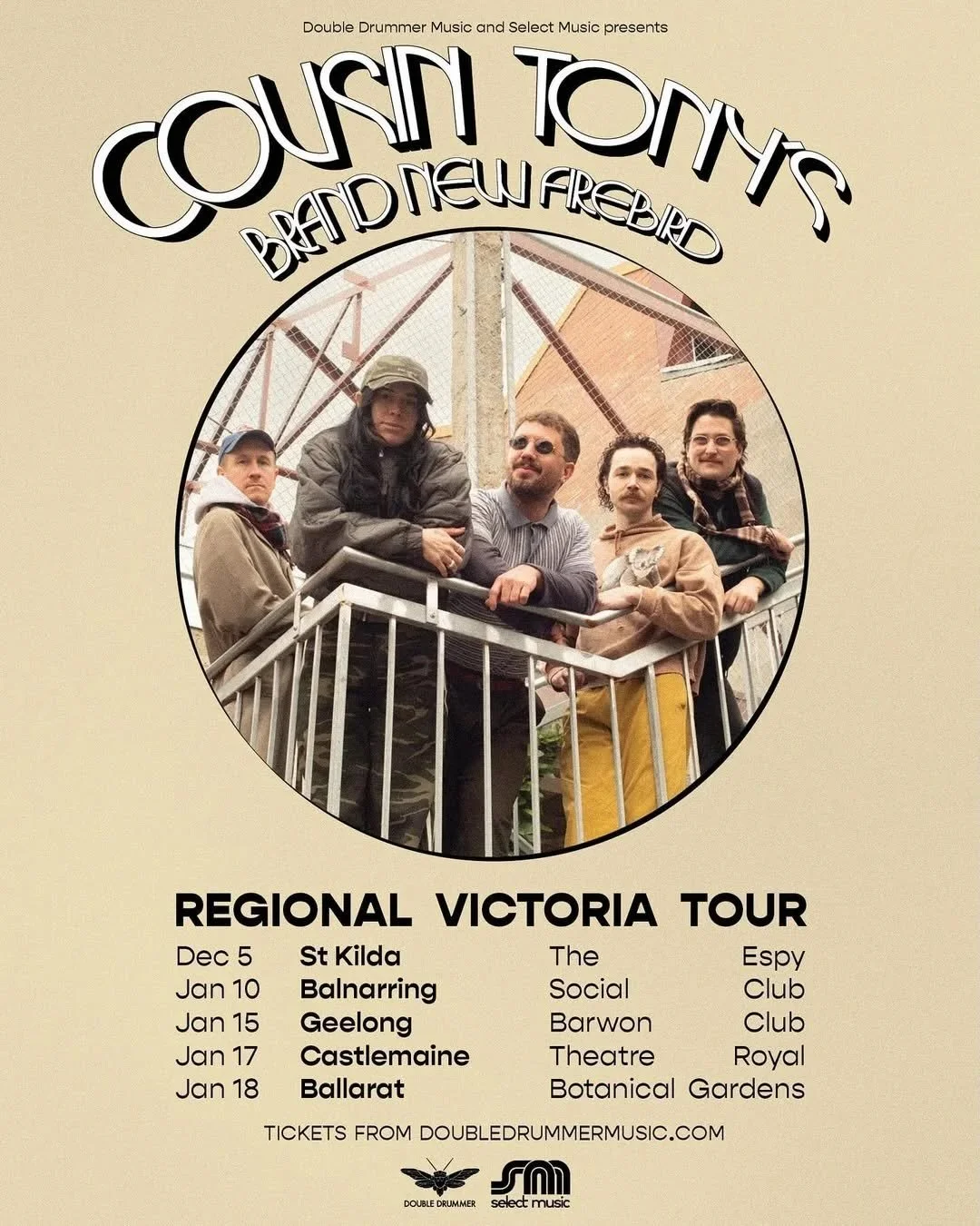 2026 can&rsquo;t come early enough as i am lucky enough to be able to follow my musical crushes @cousintonysbrandnewfirebird around regional victoria in january ☆*:. opening solo at the balnarring, geelong and castlemaine shows ☆*:. 

photo by dear f