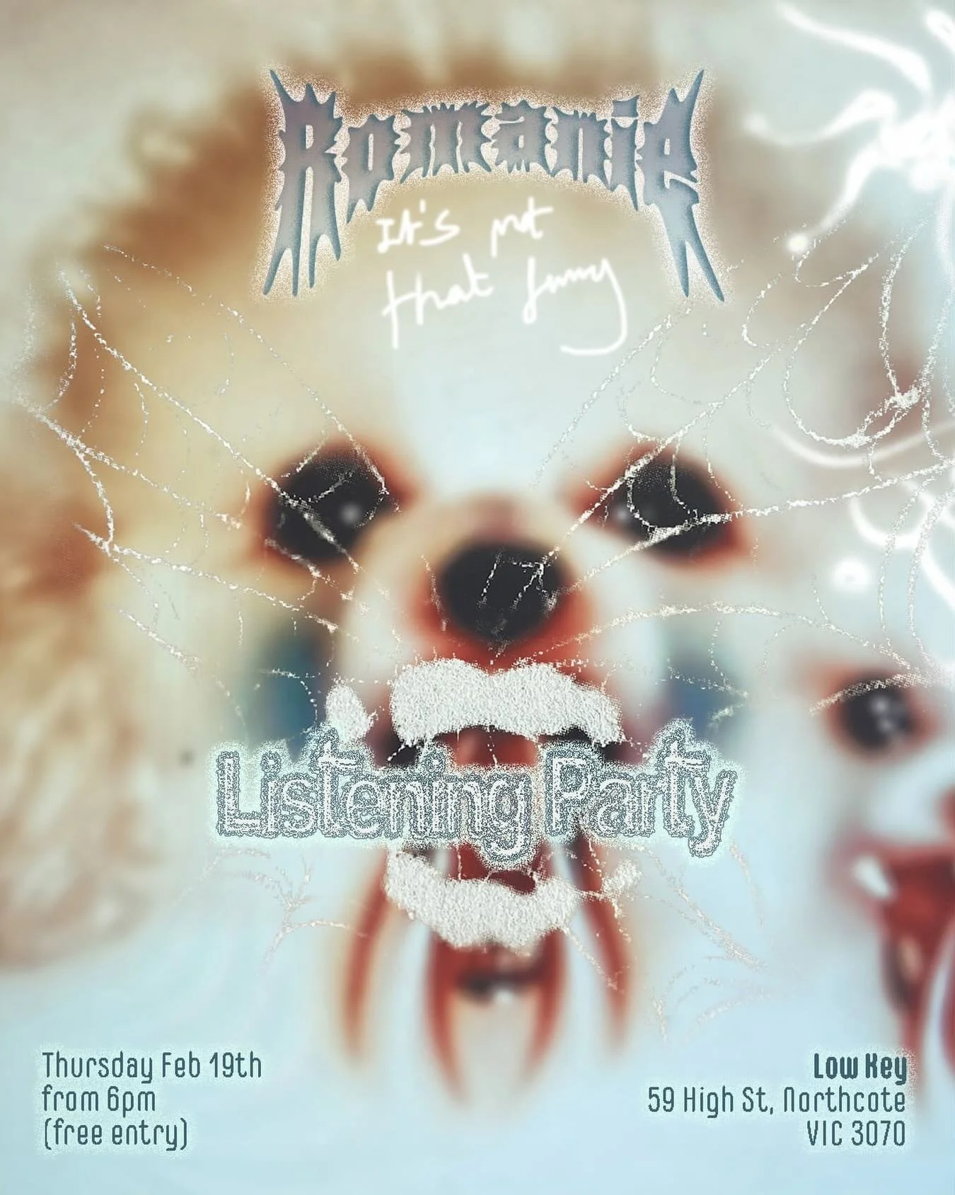 you are cordially invited to a very special listening party at very special @lowkeybar in westgarth on thursday feb 19 (the night before my album comes out) ⋆˚꩜｡ we will be spinning my record for the very first time and you can buy it and we will pre