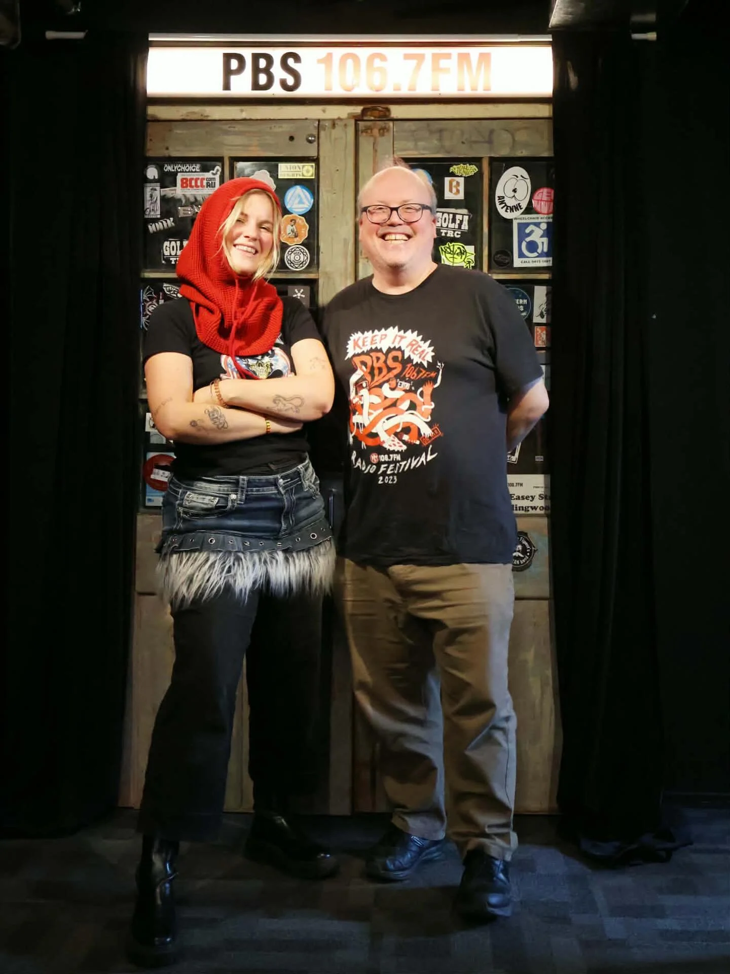 great chats on radio about mental health, album and requests for proposals at gigs. thank you crispi and @pbsfm for creating a space to feel human. community radio forever. listen back to the interview via pbsfm.org.au and see you next saturday melbo