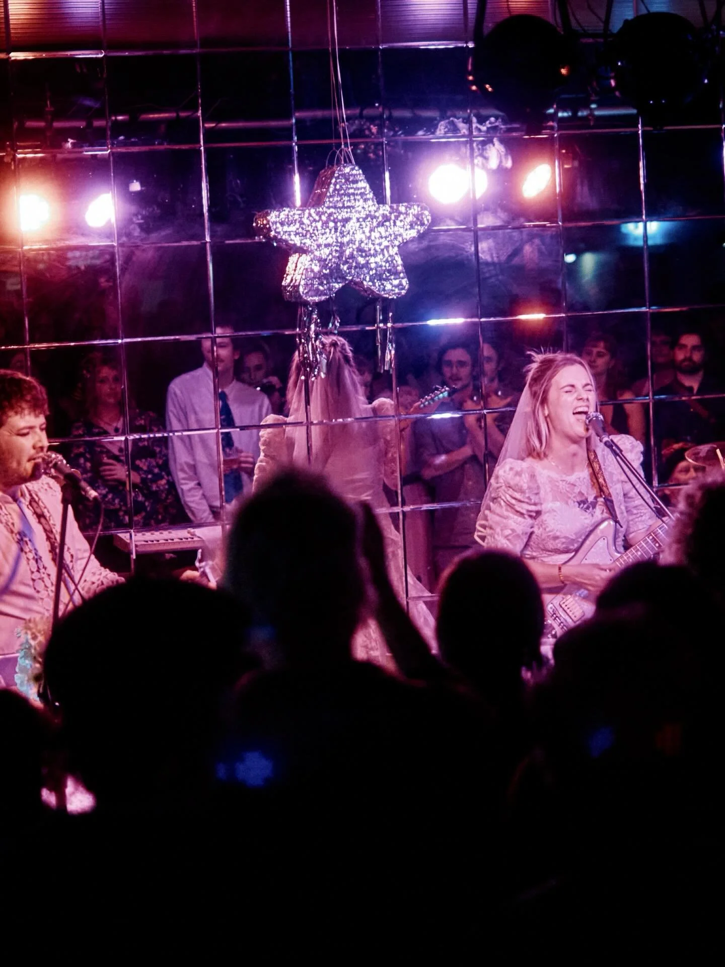 proof that all romanie fans are hot. last week&rsquo;s album launch @railwayhotelfitzroy through the eyes of @faz.io ʚ(*&acute;꒳`*)ɞ .｡✧･ﾟ:* ~♡