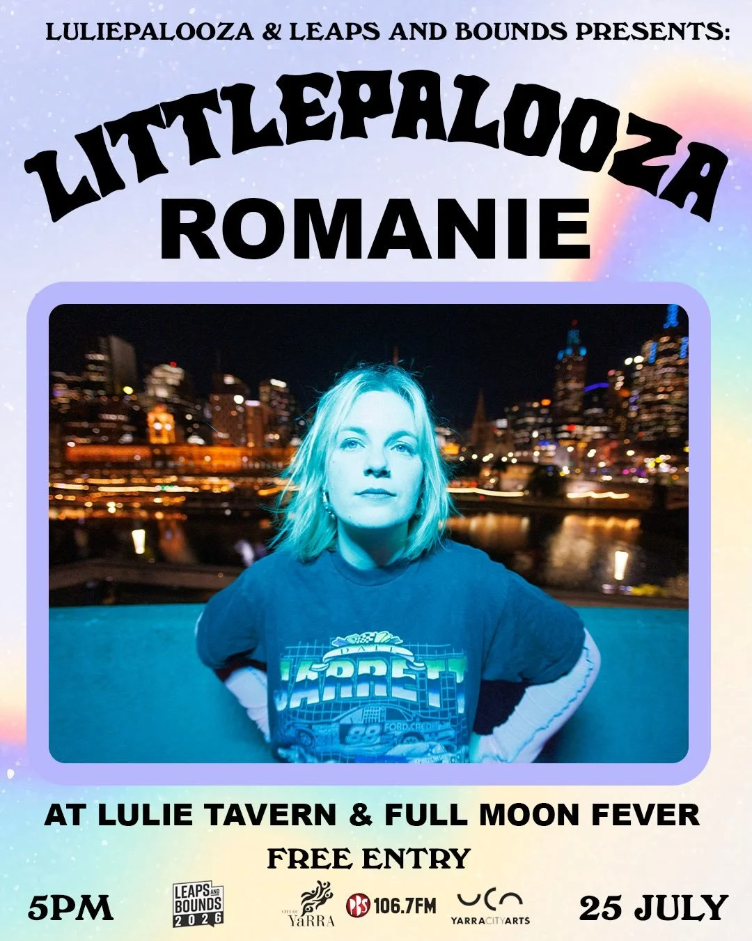 playing a full band show at littlepalooza at @lulietavern on july twenty five for @leapsandboundsmusicfest ✮ ✮ ✮ ✮

✮ photo by @marcuscoblyn