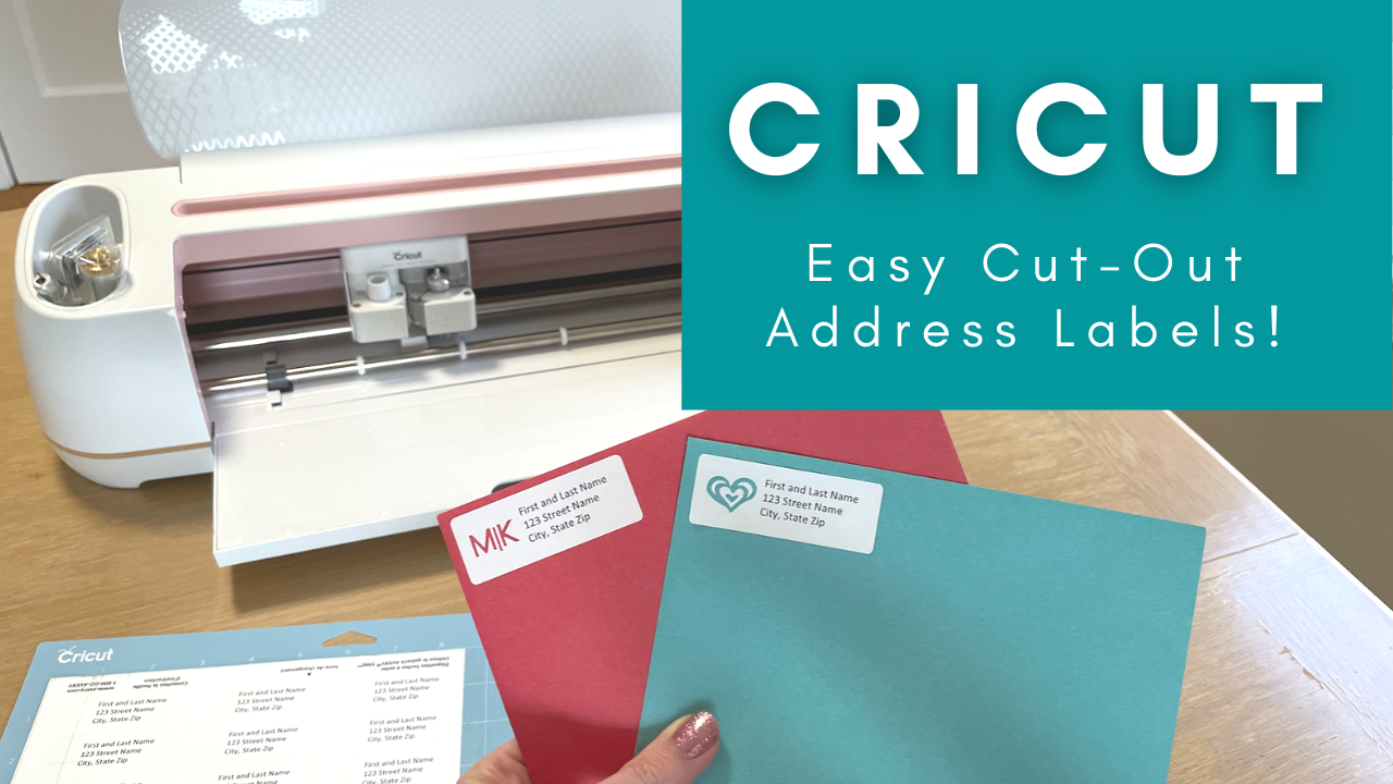 cricut address labels