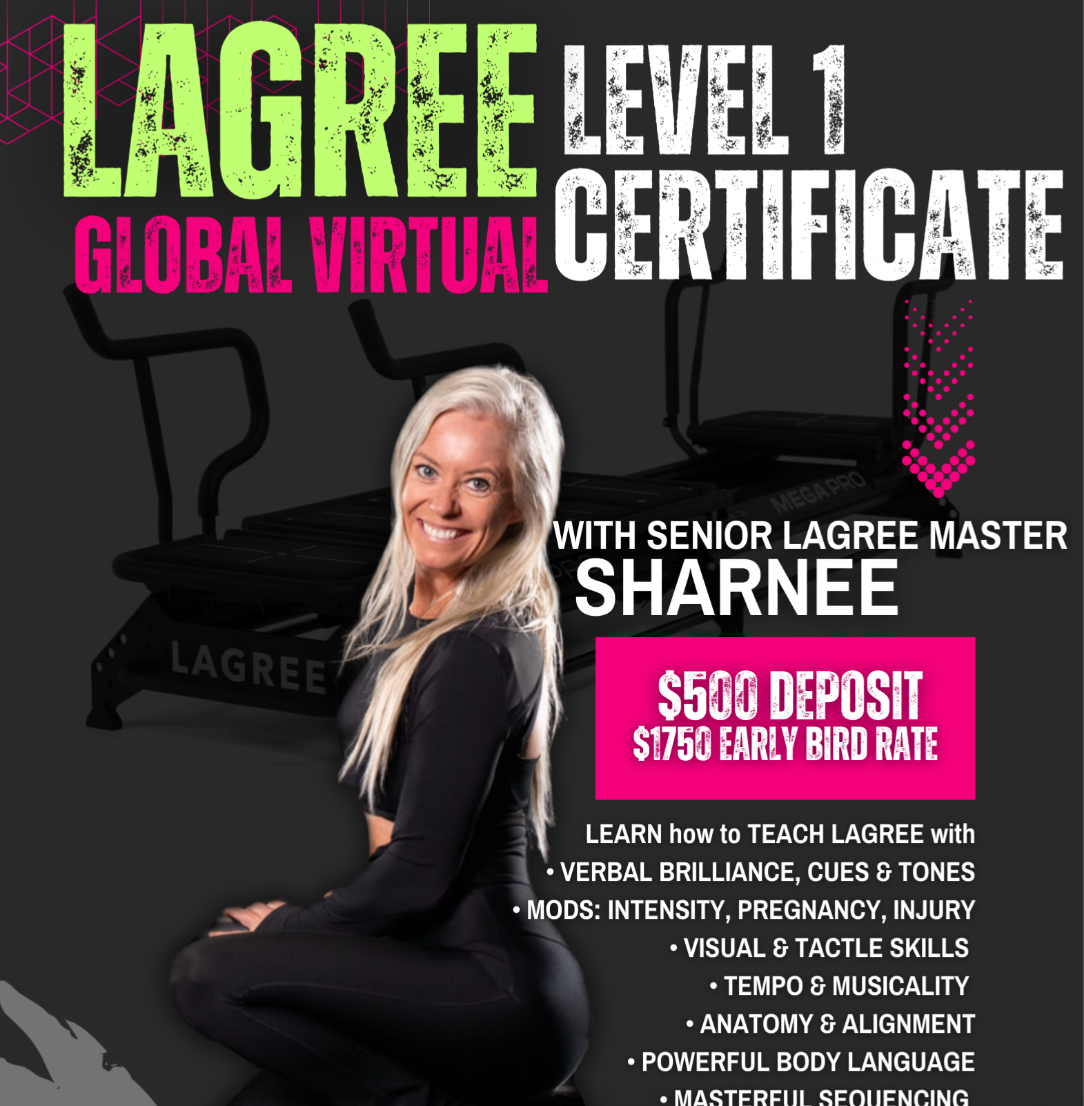 Level 1 Remainder payment + credit card fee