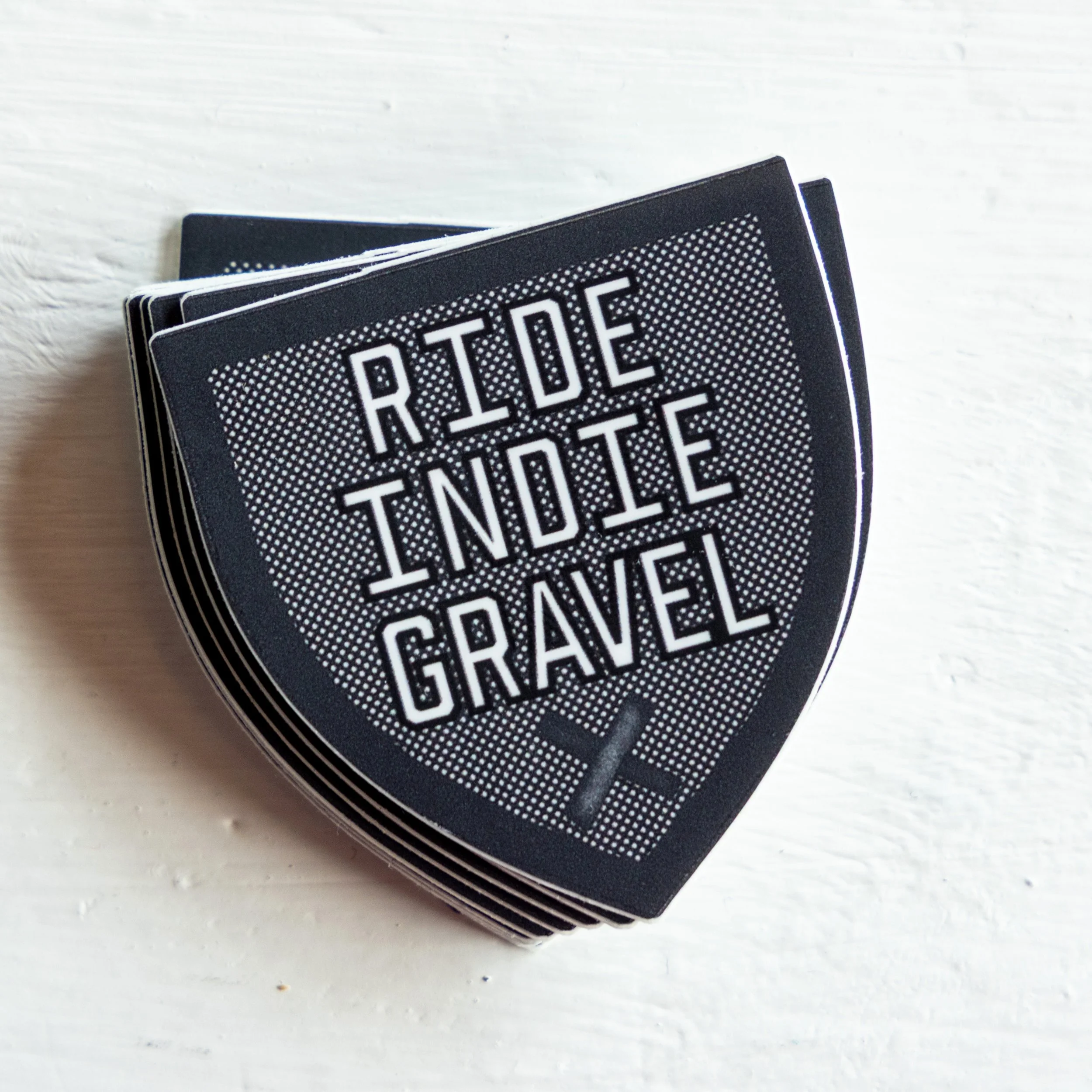 Ride Indie Gravel Stickers