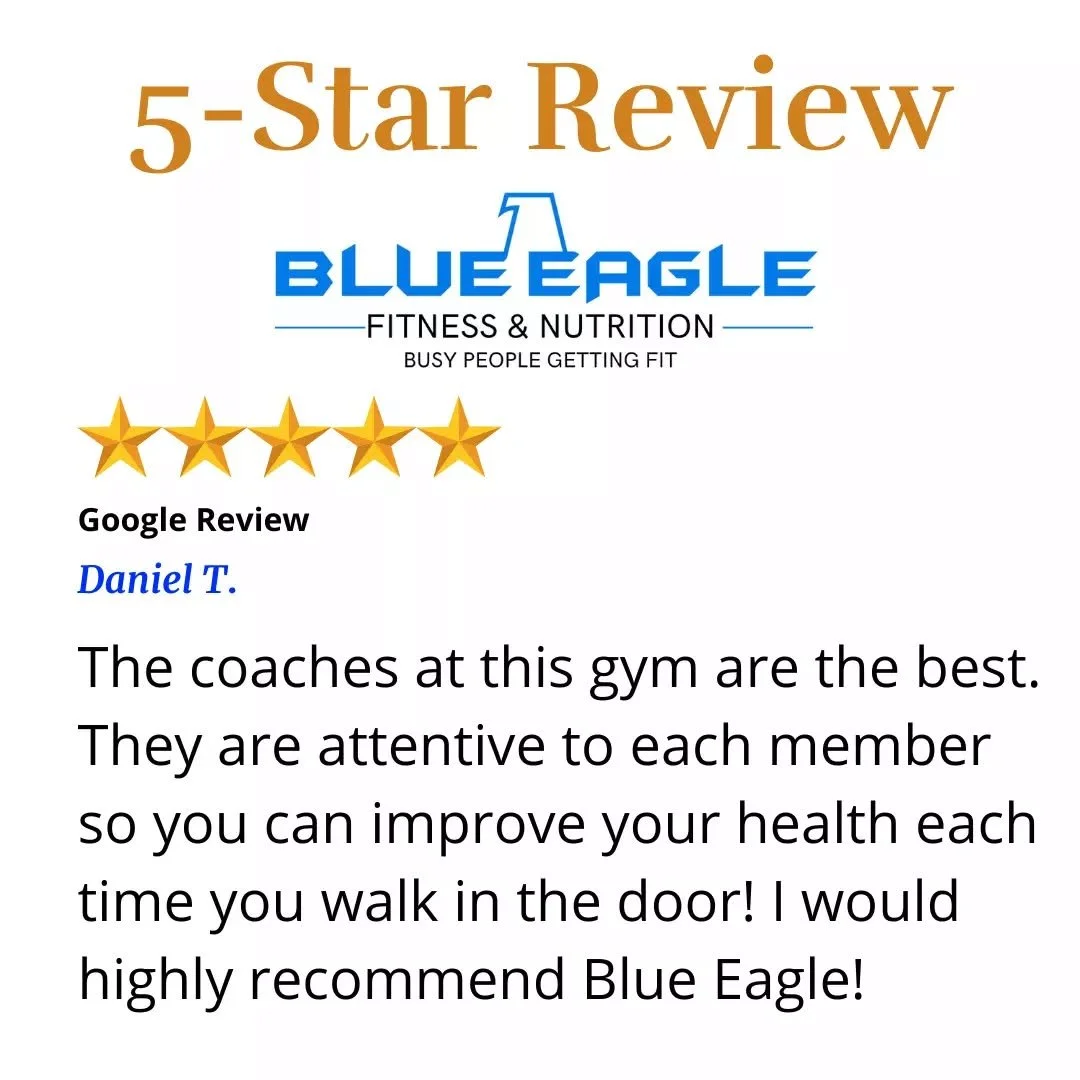 🦅 Blue Eagle: Busy People Getting Fit 💪
.
Our coaching is intentional 🎓, and our clients see real results 💥.
.
🌀 We coach you to move well 1st, move consistently 2nd, then (and only then) do we add intensity&hellip;
.
Our programming changes dai