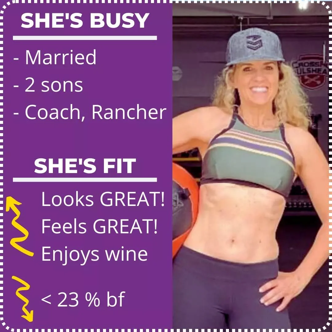 Want to get results like our clients? The secret is consistency!
.
1️⃣ Find a program you trust.
- Consistency is nearly impossible if you doubt your program will work. I learned this the hard way.
- I joined aerobic classes at a big box gym when I s