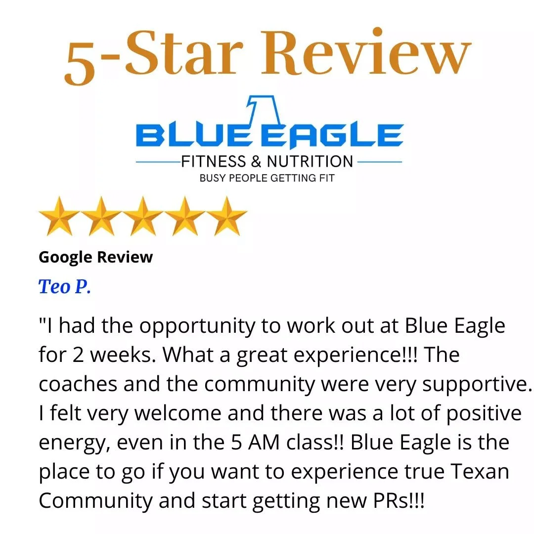 🦅 Blue Eagle: Busy People Getting Fit 💪
.
Our coaching is intentional 🎓, and our clients see real results 💥.
.
🌀 We coach you to move well 1st, move consistently 2nd, then (and only then) do we add intensity&hellip;
.
Our programming changes dai