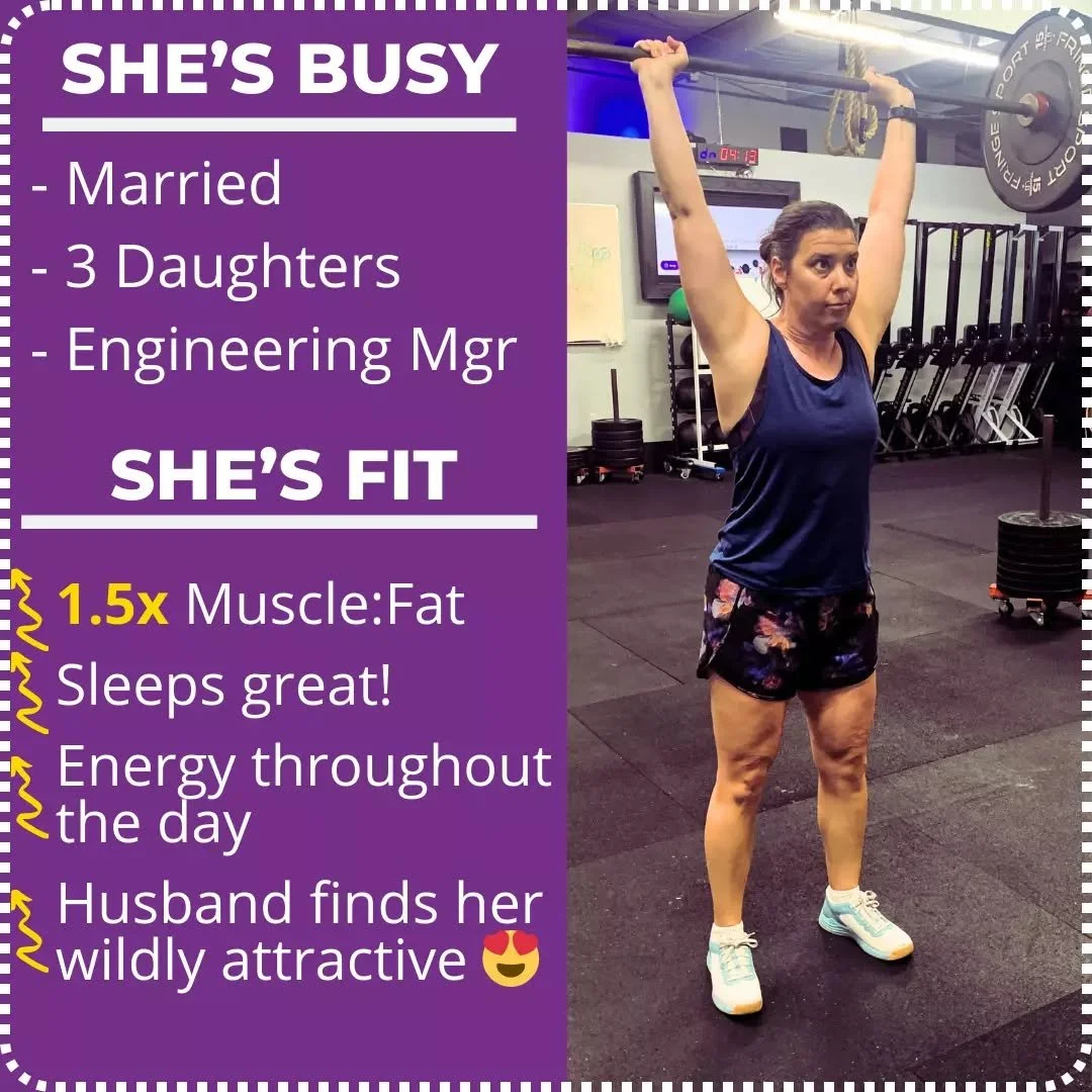 Want to live longer and improve your quality of life? You need to focus on two key areas:

1️⃣ Improving your heart and lung capacity
2️⃣ Building strength

Focusing on just one is better than nothing, but combining both is the key to achieving the h
