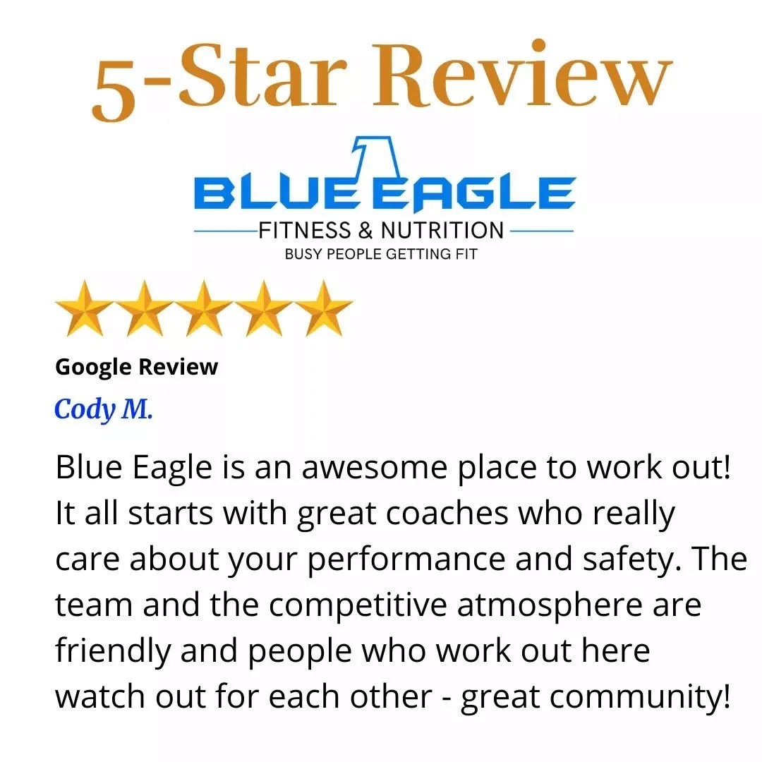 🦅 Blue Eagle: Busy People Getting Fit 💪
.
Our coaching is intentional 🎓, and our clients see real results 💥.
.
🌀 We coach you to move well 1st, move consistently 2nd, then (and only then) do we add intensity&hellip;
.
Our programming changes dai