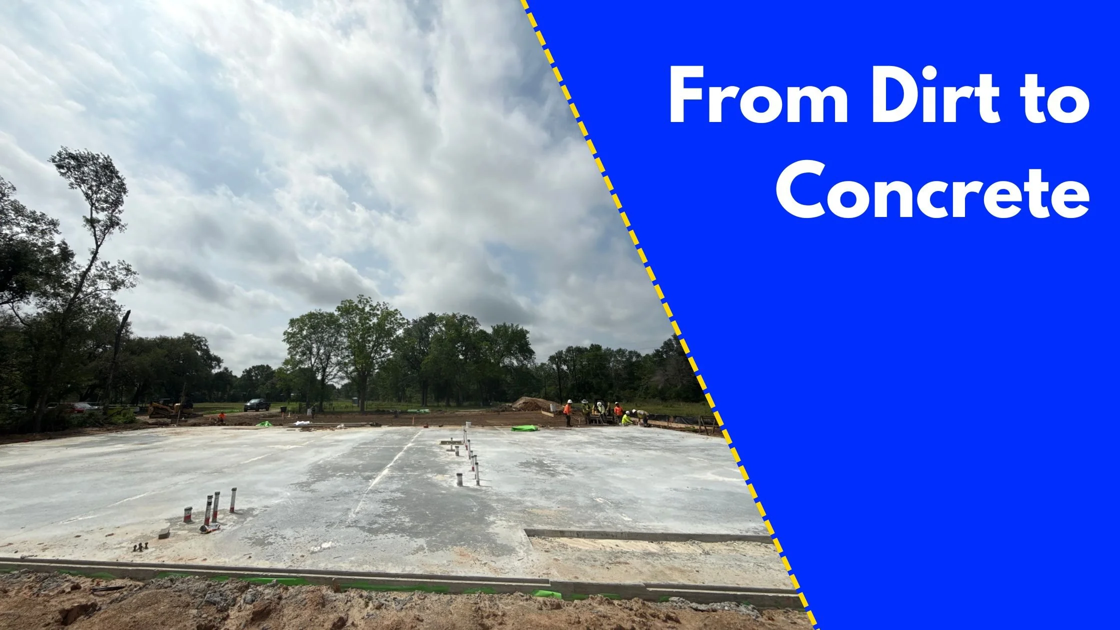 From Dirt to Concrete: Fulshear Gym Build