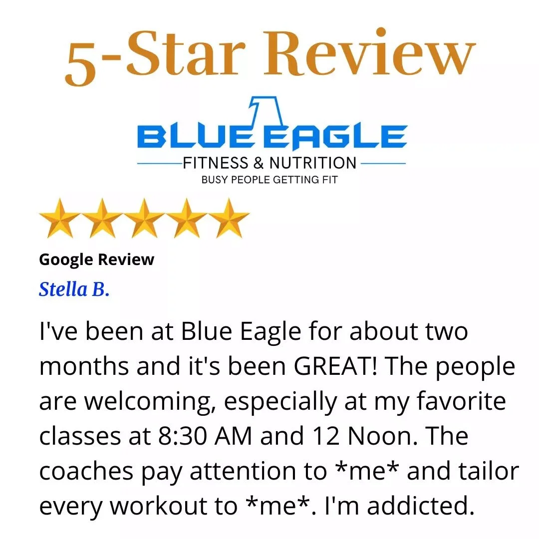 🦅 Blue Eagle: Busy People Getting Fit 💪
.
Our coaching is intentional 🎓, and our clients see real results 💥.
.
🌀 We coach you to move well 1st, move consistently 2nd, then (and only then) do we add intensity&hellip;
.
Our programming changes dai
