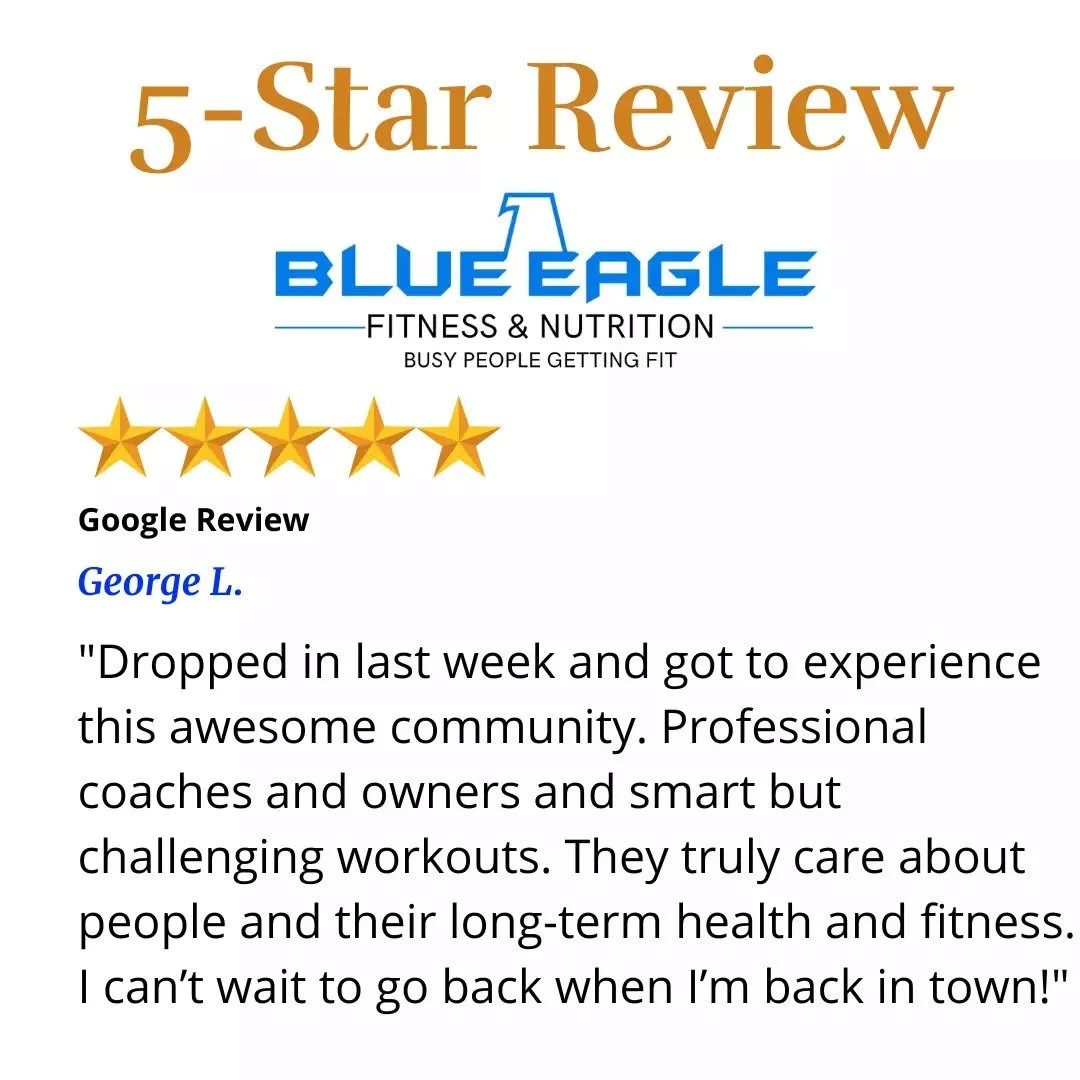 🦅 Blue Eagle: Busy People Getting Fit 💪
.
Our coaching is intentional 🎓, and our clients see real results 💥.
.
🌀 We coach you to move well 1st, move consistently 2nd, then (and only then) do we add intensity&hellip;
.
Our programming changes dai