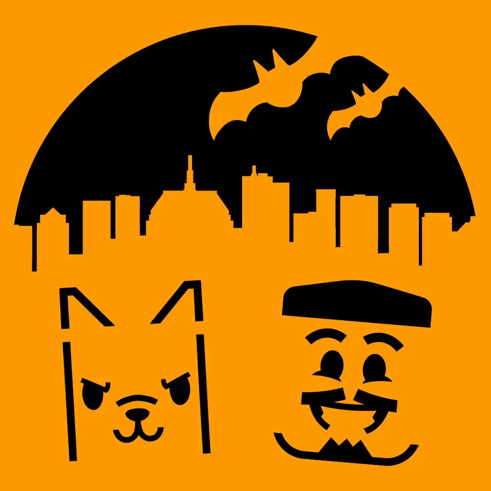 Classic Pumpkin Stencils