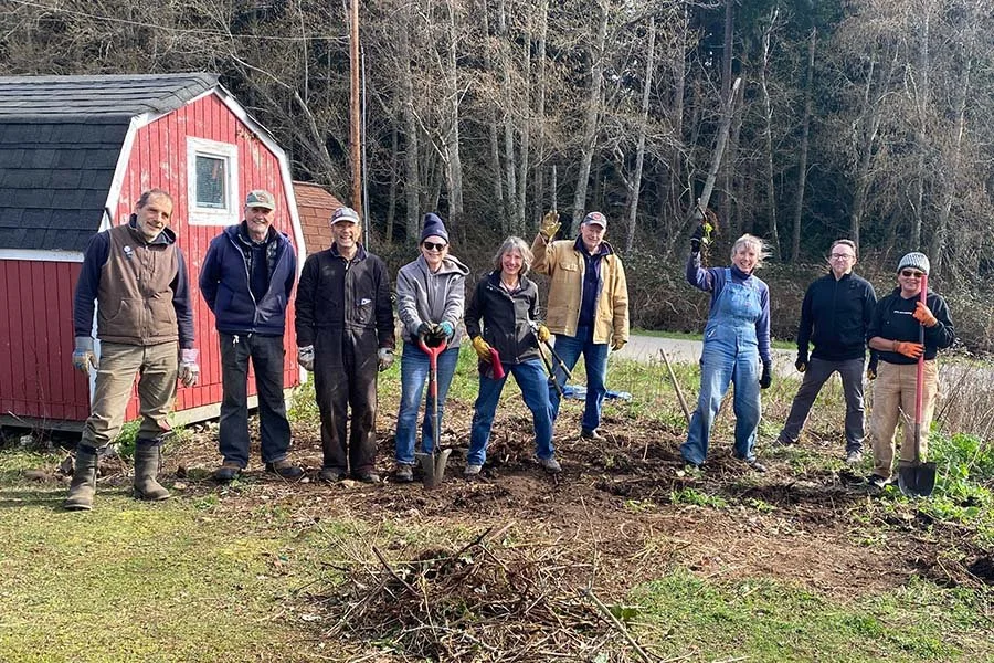 A Big Thank You to Work Party Volunteers