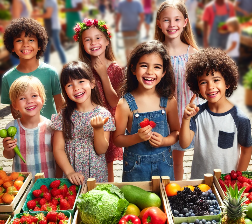 Kids Scavenger Hunt at the Market