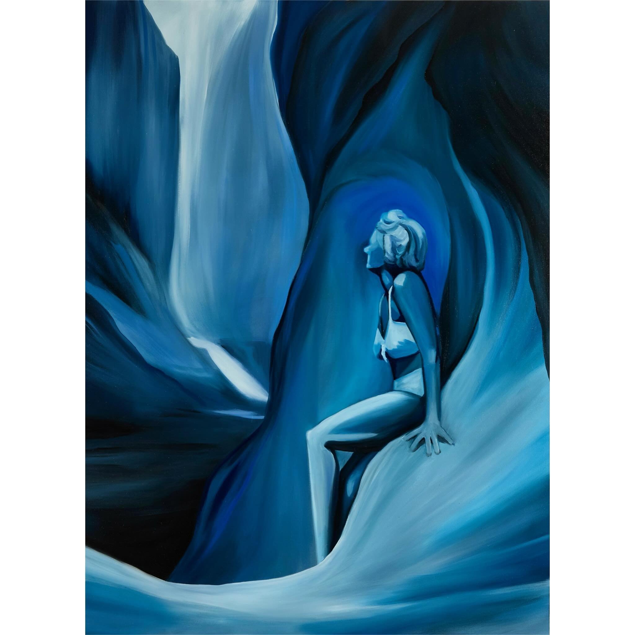 &ldquo;I&rsquo;m not an environmentalist, I&rsquo;m an Earth warrior.&rdquo; &mdash;Katie Lee 
Oil on canvas, 3x4 ft, Women of Vision Collection 2024
#women #powerfulwomen #glencanyon #visonary #legends #contemporaryart #artist #seattleartist #seattl