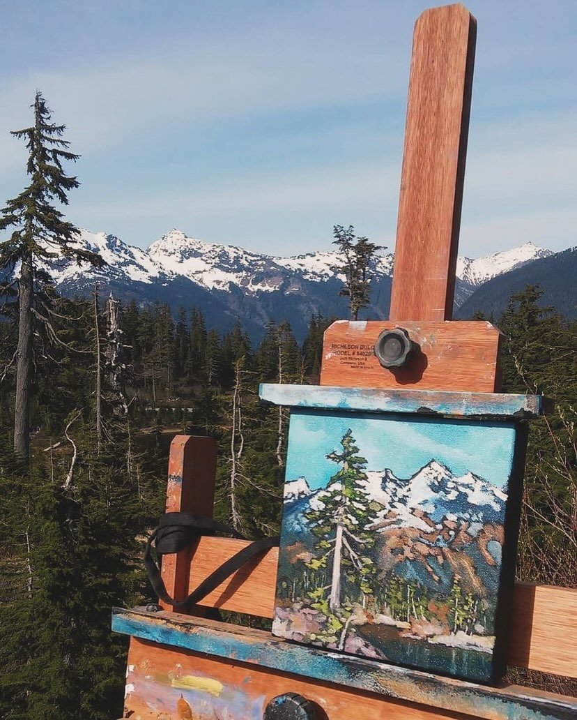 Plein air, Mount Baker, WA