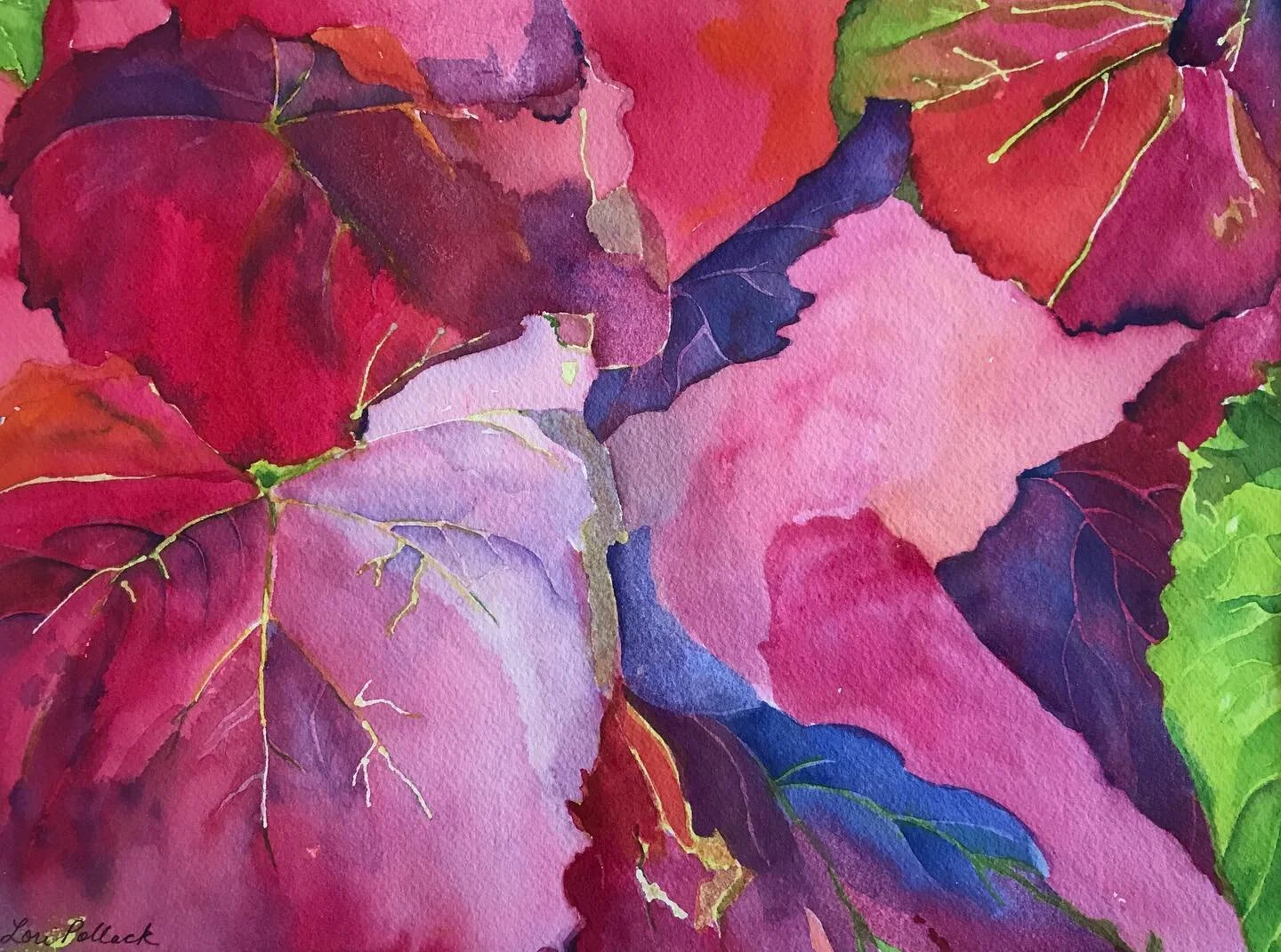 &ldquo;I&rsquo;m like a tree. My leaves might change color, but my roots are the same.&rdquo; Rose Namajunas  #leavesfalling #intothewoods #natureartist #watercolorartwork #watercolorpaintings #aquarelleart #watercolordaily #inspiring_watercolors #aq