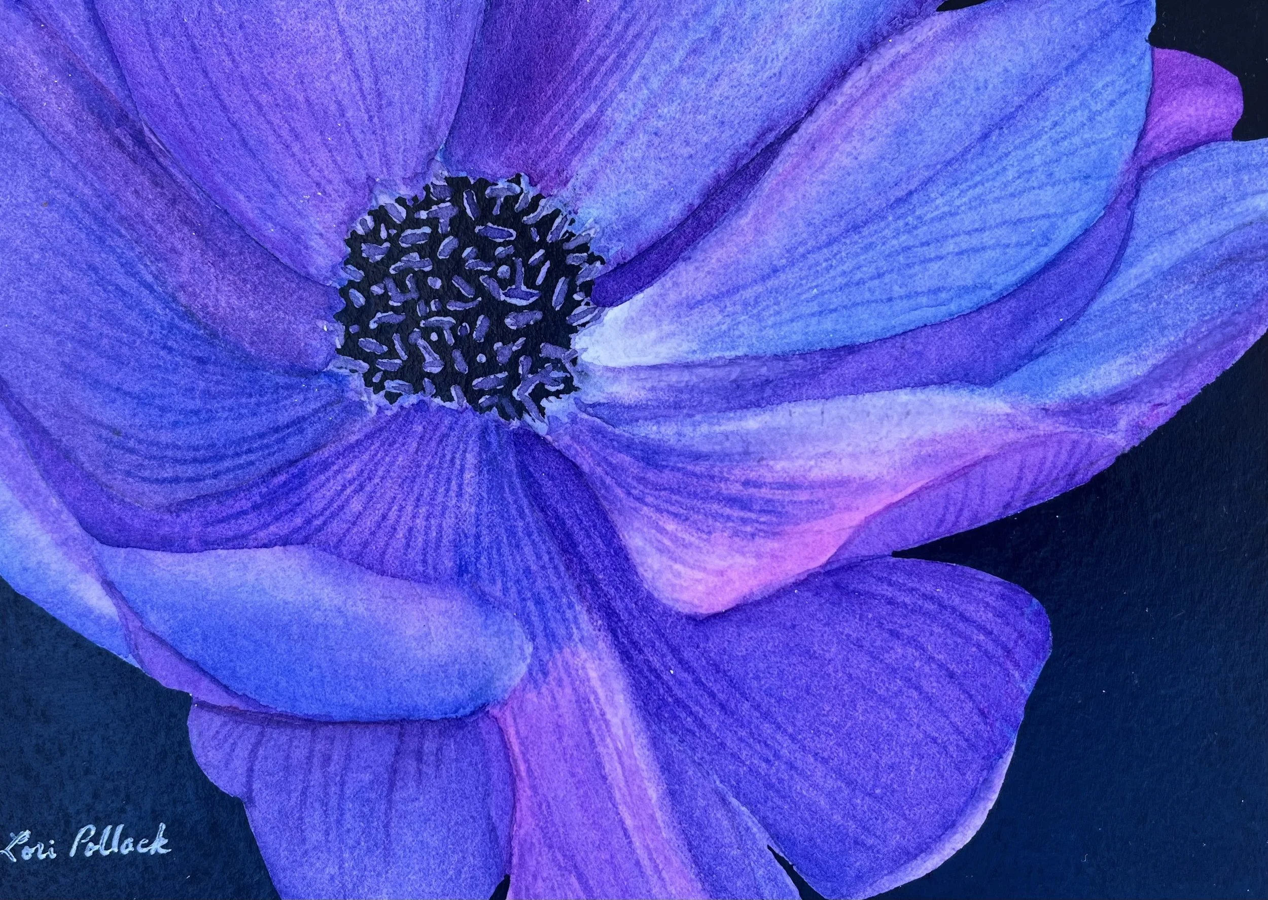 Blue Anemone - 5x7

Mounted on a wooden cradle &
Ready to Hang!