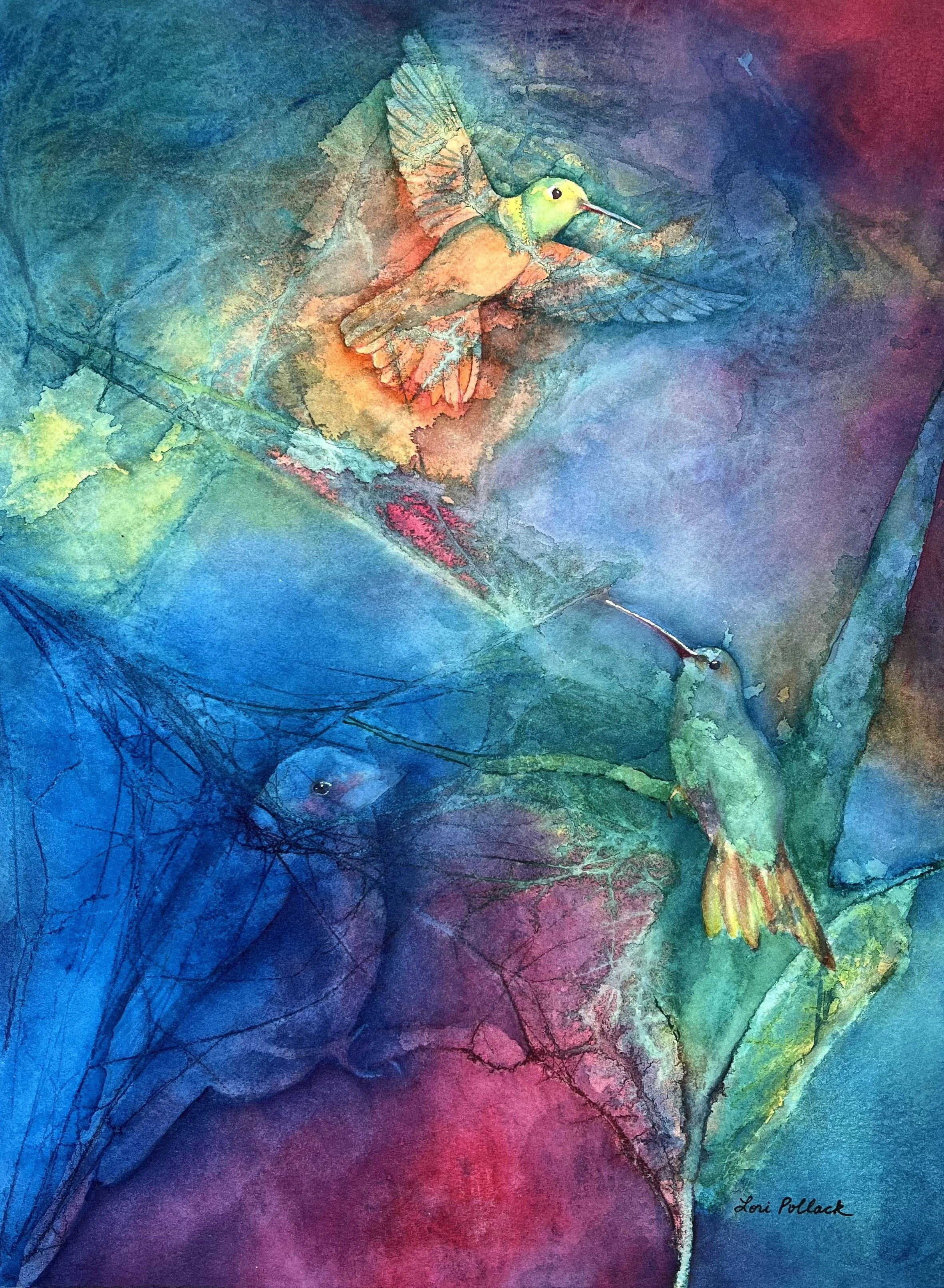 Birds of a Feather - 16x12