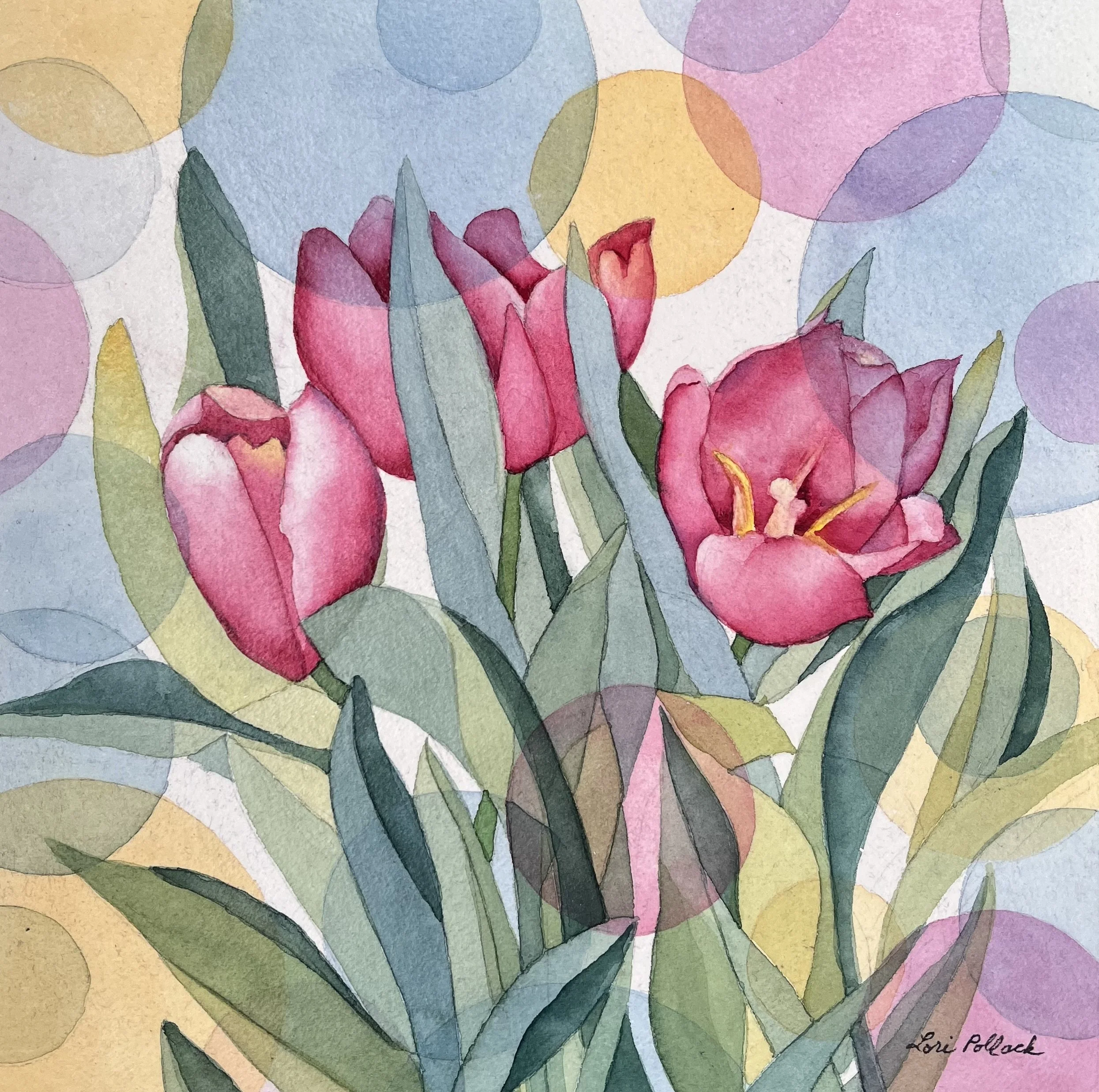 Effervescent Tulips - 10x10

Mounted on a wooden cradle &
Ready to Hang!