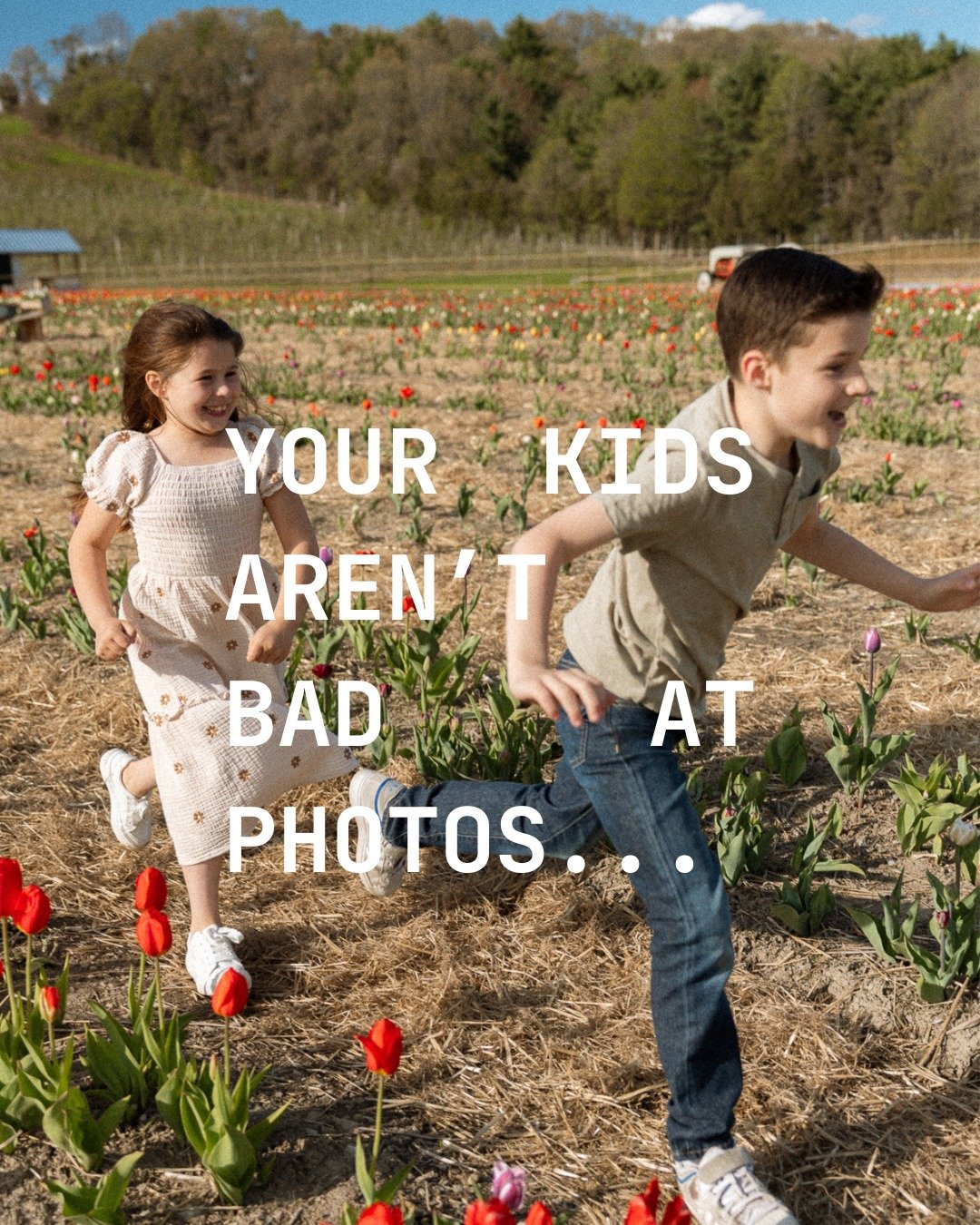 PSA: Your kids aren't bad at pictures!

I said what I said. Let them be wild, because wild kids, are usually happy kids. Even if it feels chaotic, lean into it, and trust that I'm still capturing great shots.

Because I am. 😘 

Now booking spring + 