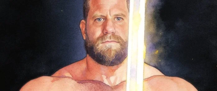 A Knight with a sword