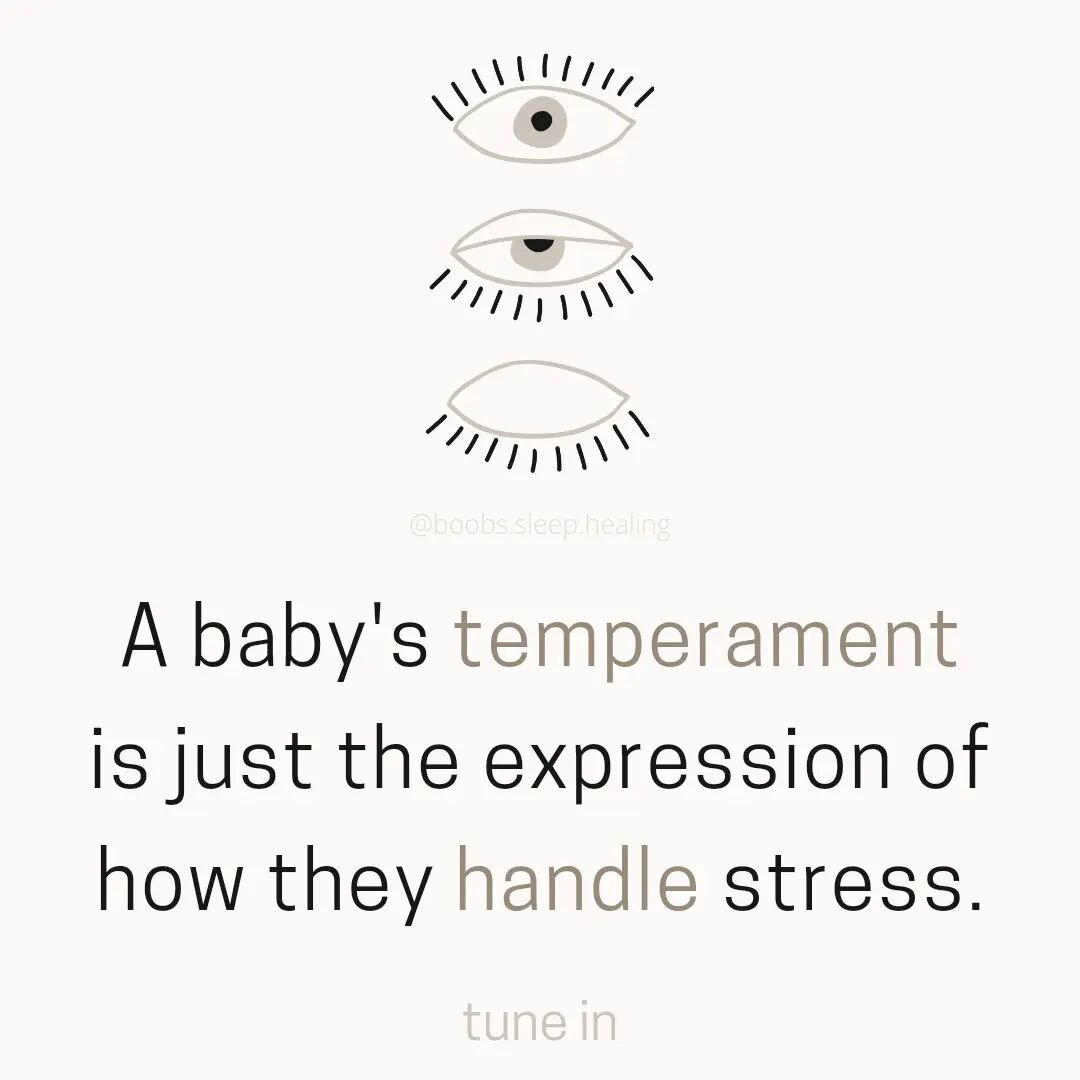 &quot;EASY&quot; BABIES ARE STRESSED!

Ok, bear with me...

In the baby world, there's a lot of talk about baby's temperaments. Are they easygoing, highly sensitive, or somewhere in between. In the sleep world, we often ignore the easygoing babies be