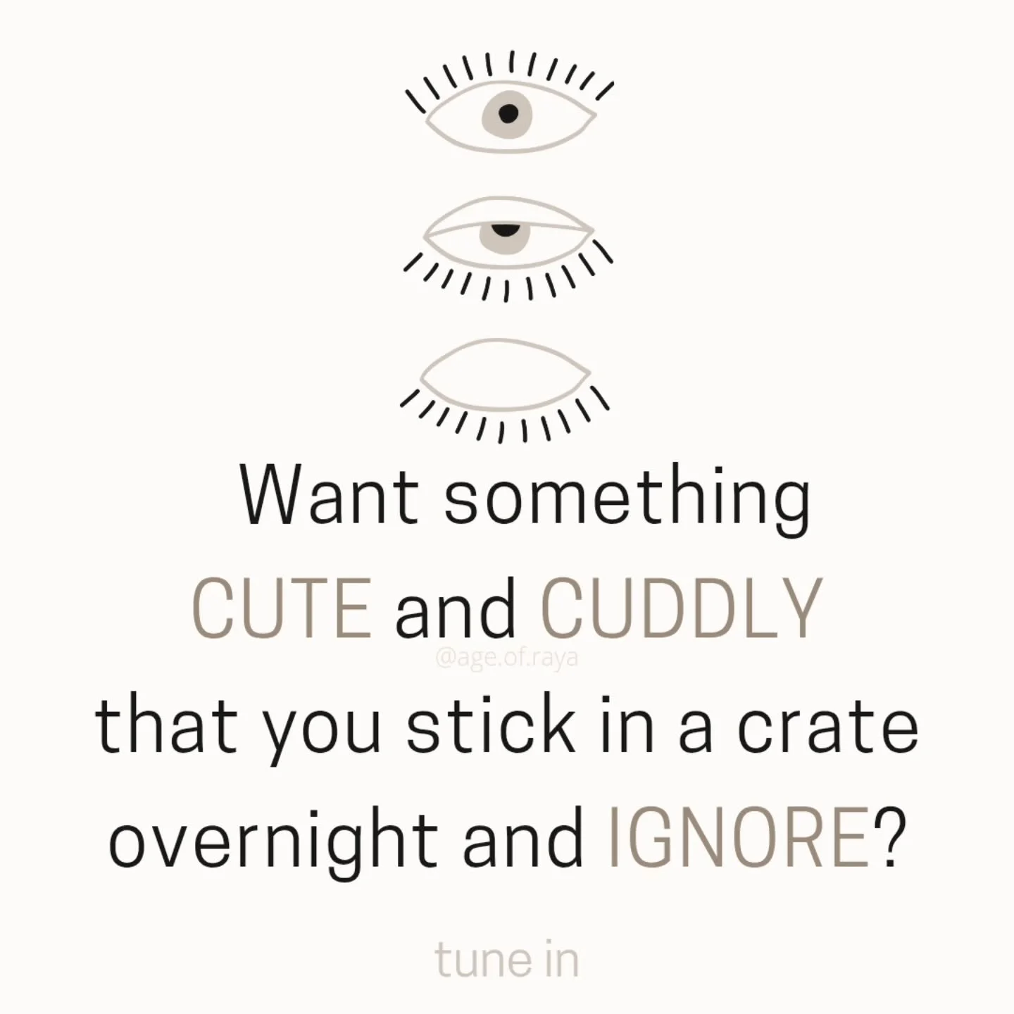 NATURE OVER CULTURE!

Not much to add to this. But your baby isnt waking because they have a BEHAVIOR problem - they have no prefrontal cortex it's not INTENTIONAL. They NEED you. They NEED food. They NEED comfort. All of those needs being met consis