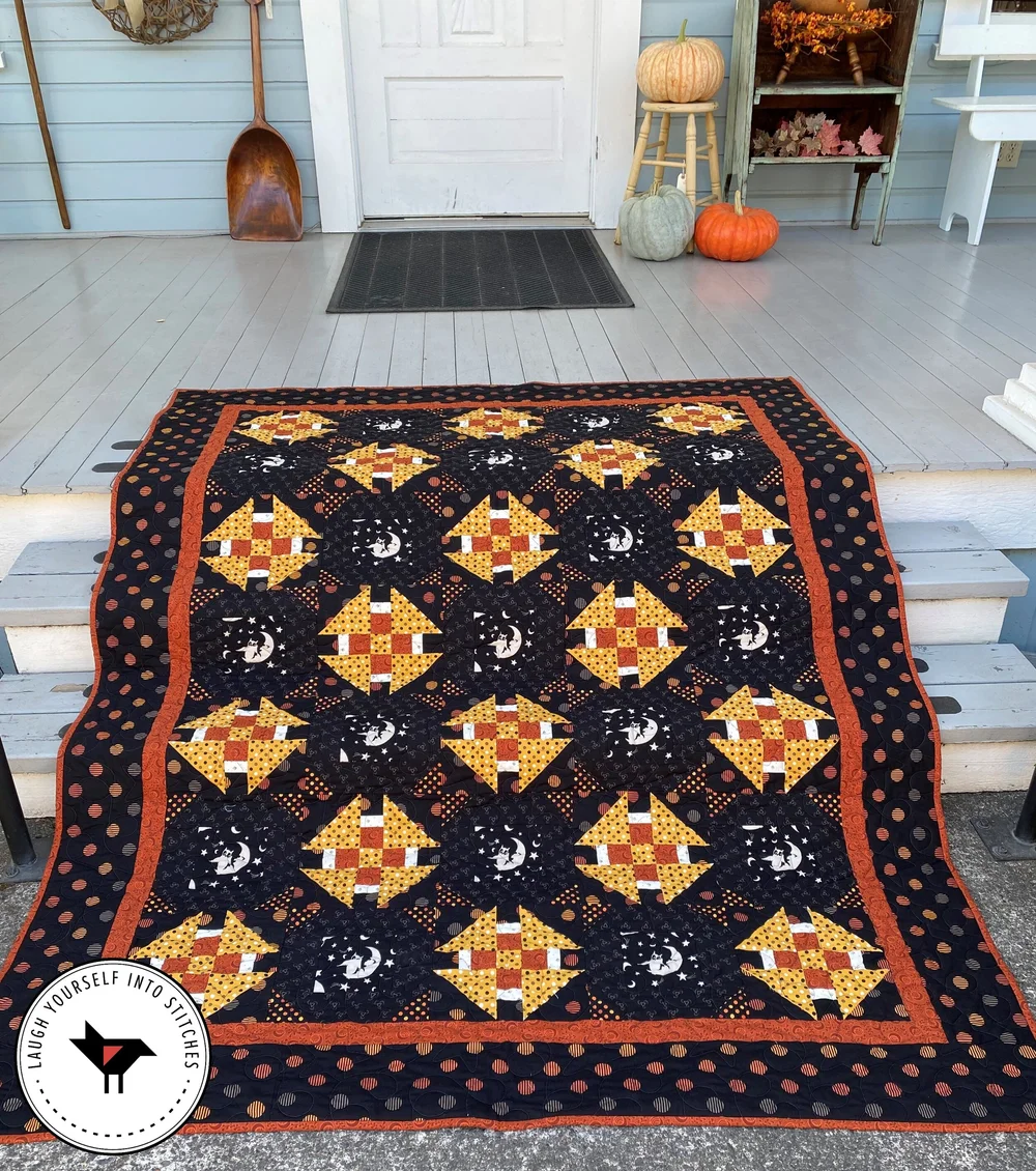 Crafty Spools Quilted Blanket NCU0TH1283