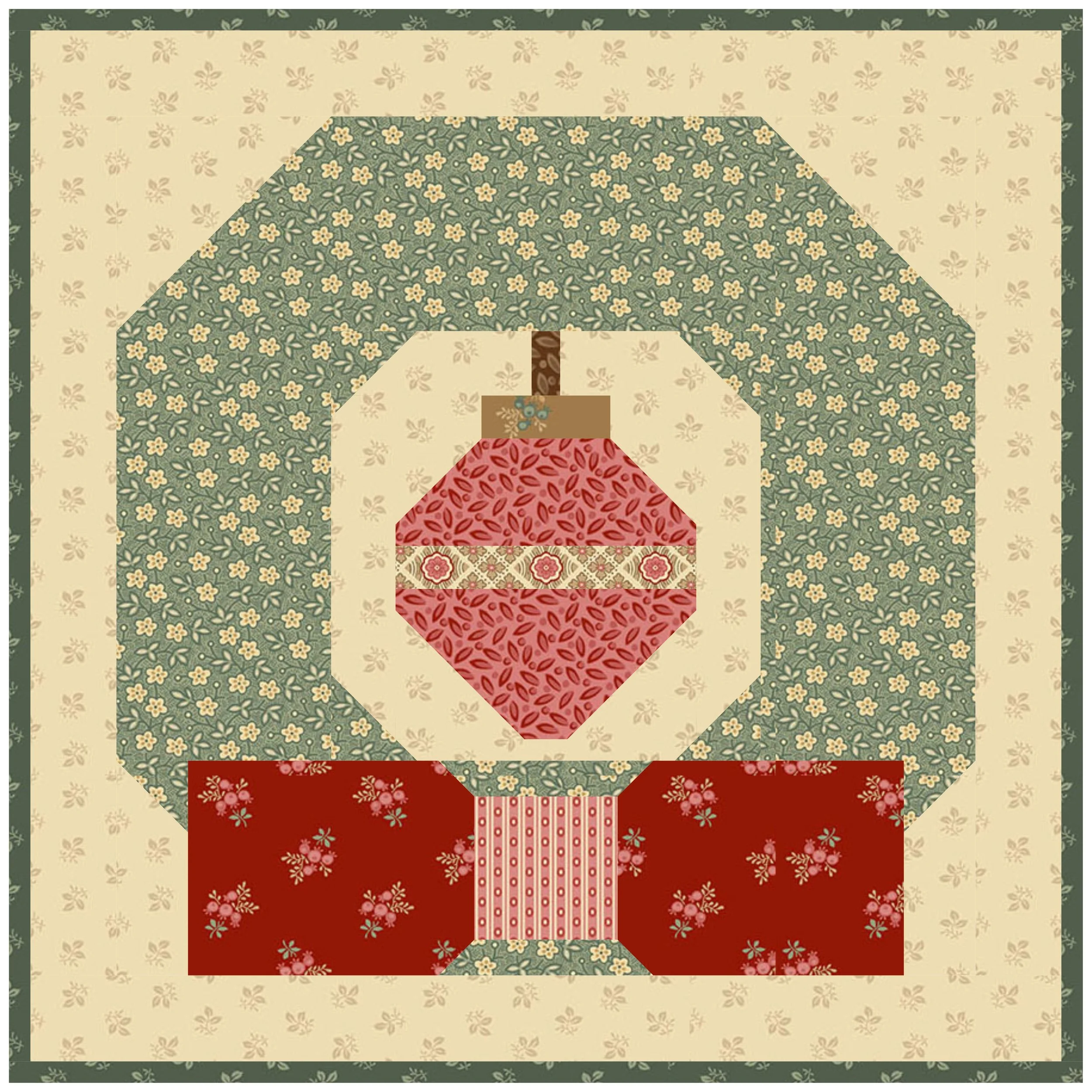 single ornament wreath 12 x 12.JPG