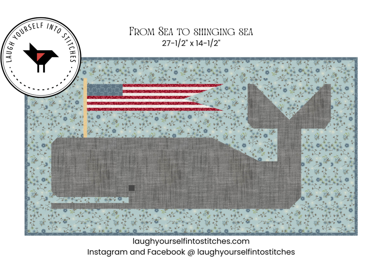 From Sea to Shining Sea Flag Pictorial