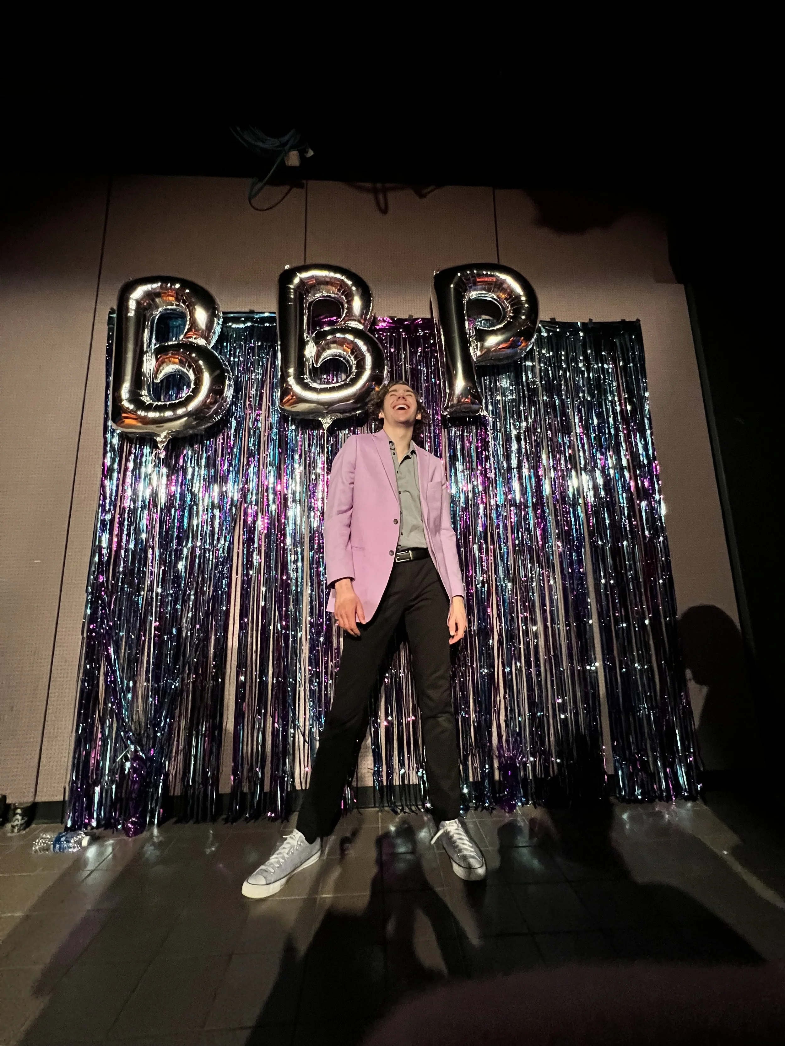 I am the Artistic Director of Black Box Players, SU's student-produced theatre company!