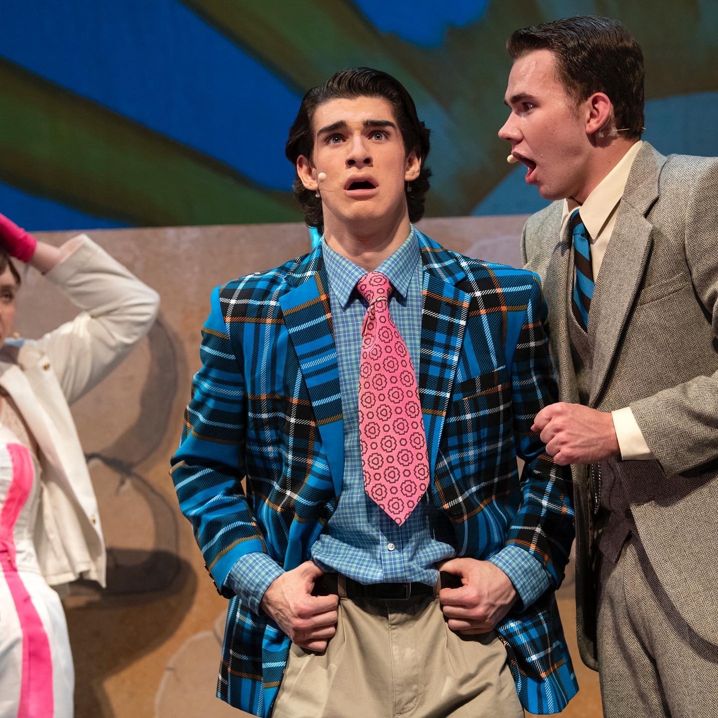Weller Dorff as J. Bowden Hapgood with Cole Freyler as Comptroller Schub